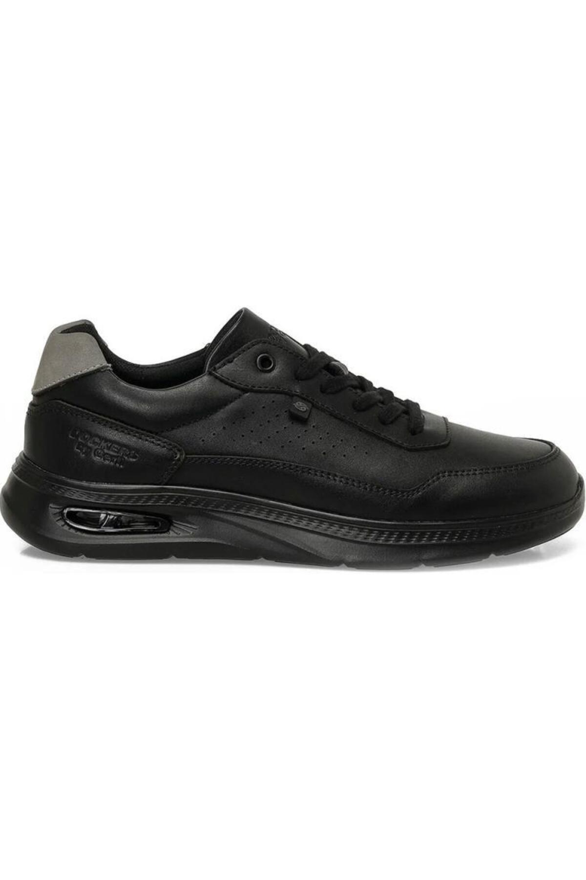 Dockers By Gerli DOCKERS JUSTICE 6FX SİYAH HAKİKİ DERİ COMFORT ANATOMİK CASUAL AYAKKABI görsel 2
