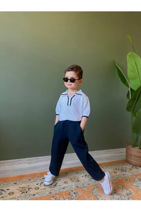 Neva Baby&Kids Erkek Çocuk Bayramlık Triko Üst Kumaş Pantolon Takım