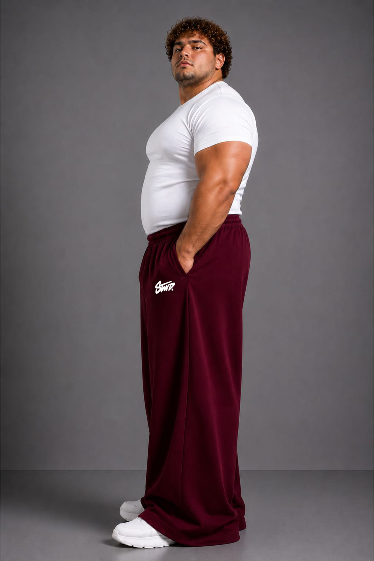 ZAVIXO ERKRK Wide Leg %100 Pamuk Pantolon Rahat Günlük Stil görsel 2
