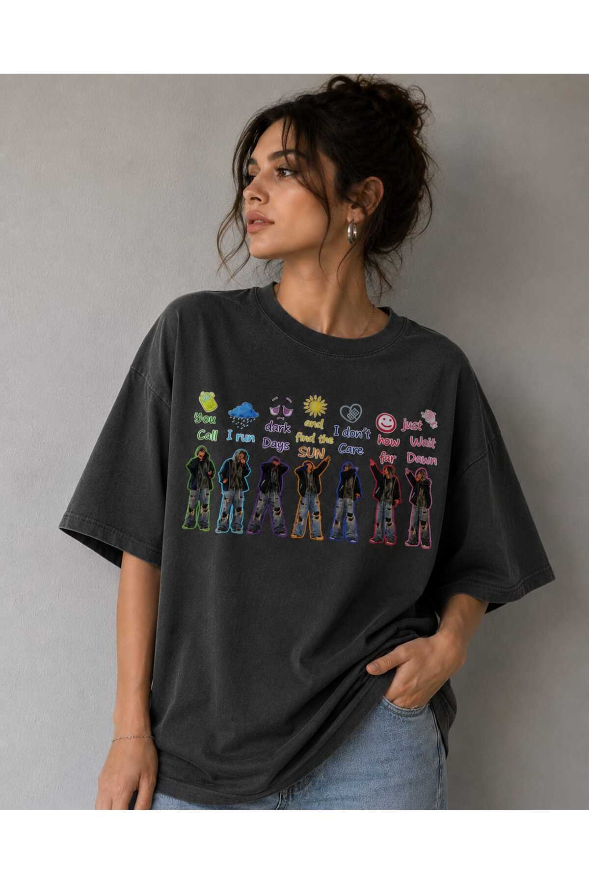 Arirang World Tour Printed Oversized T-Shirt