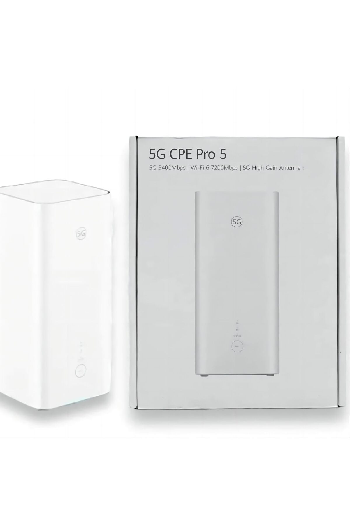 Huawei H158-381 5G CPE Pro 5 Yönlendirici 5G WiFi 6 RJ45 RJ11