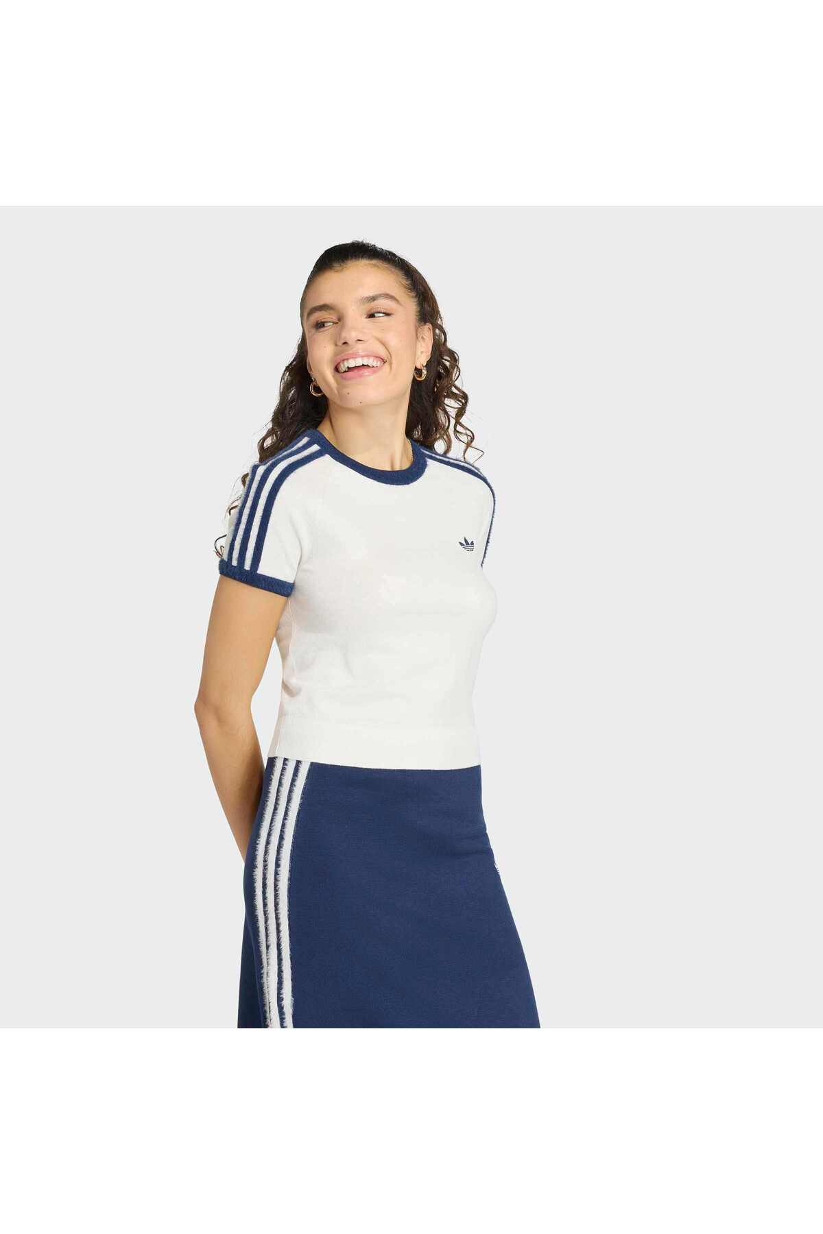 adidas Knit Tee Kadın Spor T-shirt KS9952