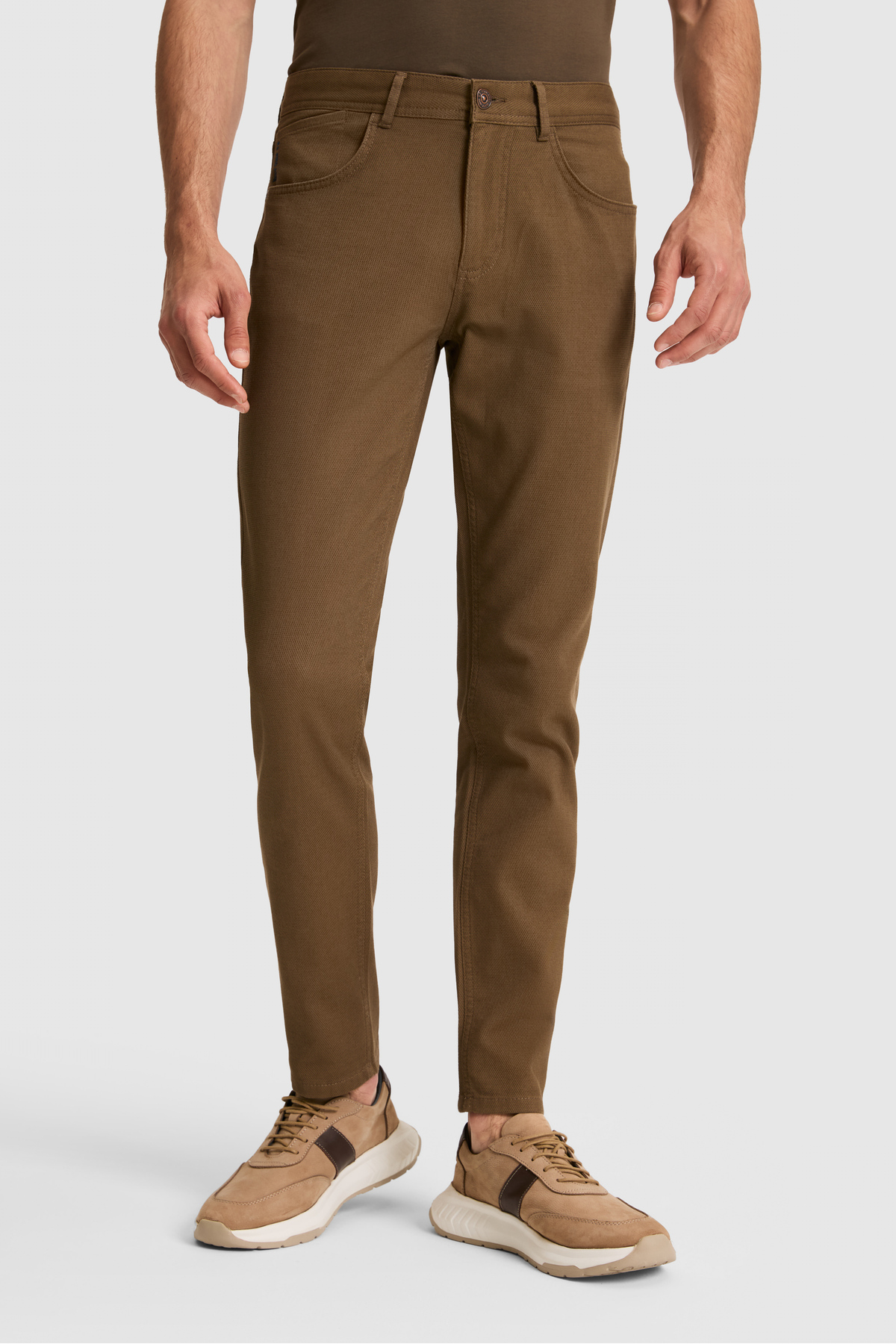 U.S. Polo Assn. Erkek Haki Kanvas Pantolon 50326183-VR027 görsel 2
