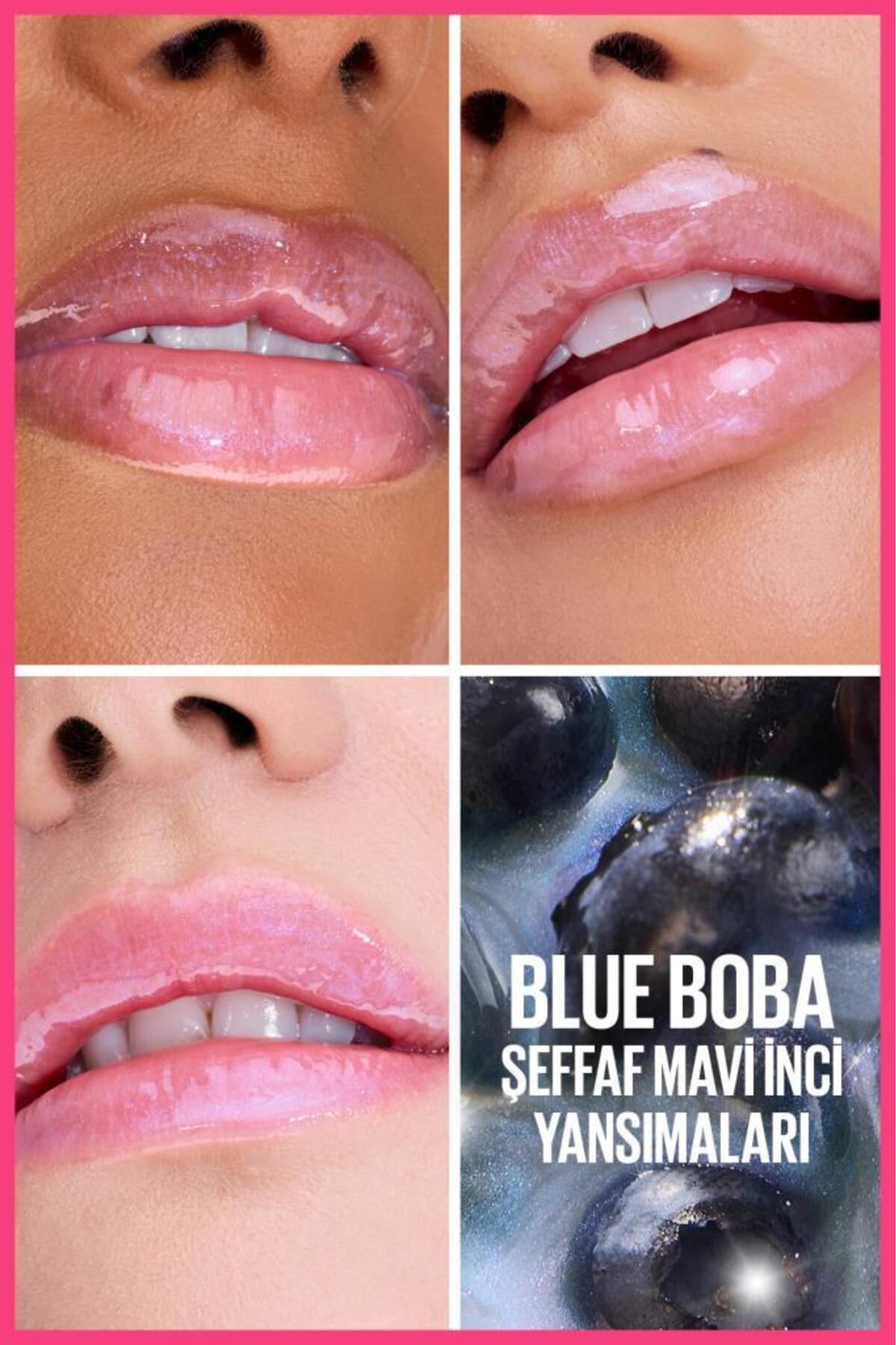 Lifter Gel Extra Shiny and Moisturizing Lip Gloss - 02 Blue Boba — فیروزه‌ای MYBLIFTERGELDDKPRL — تصویر 3 از 9