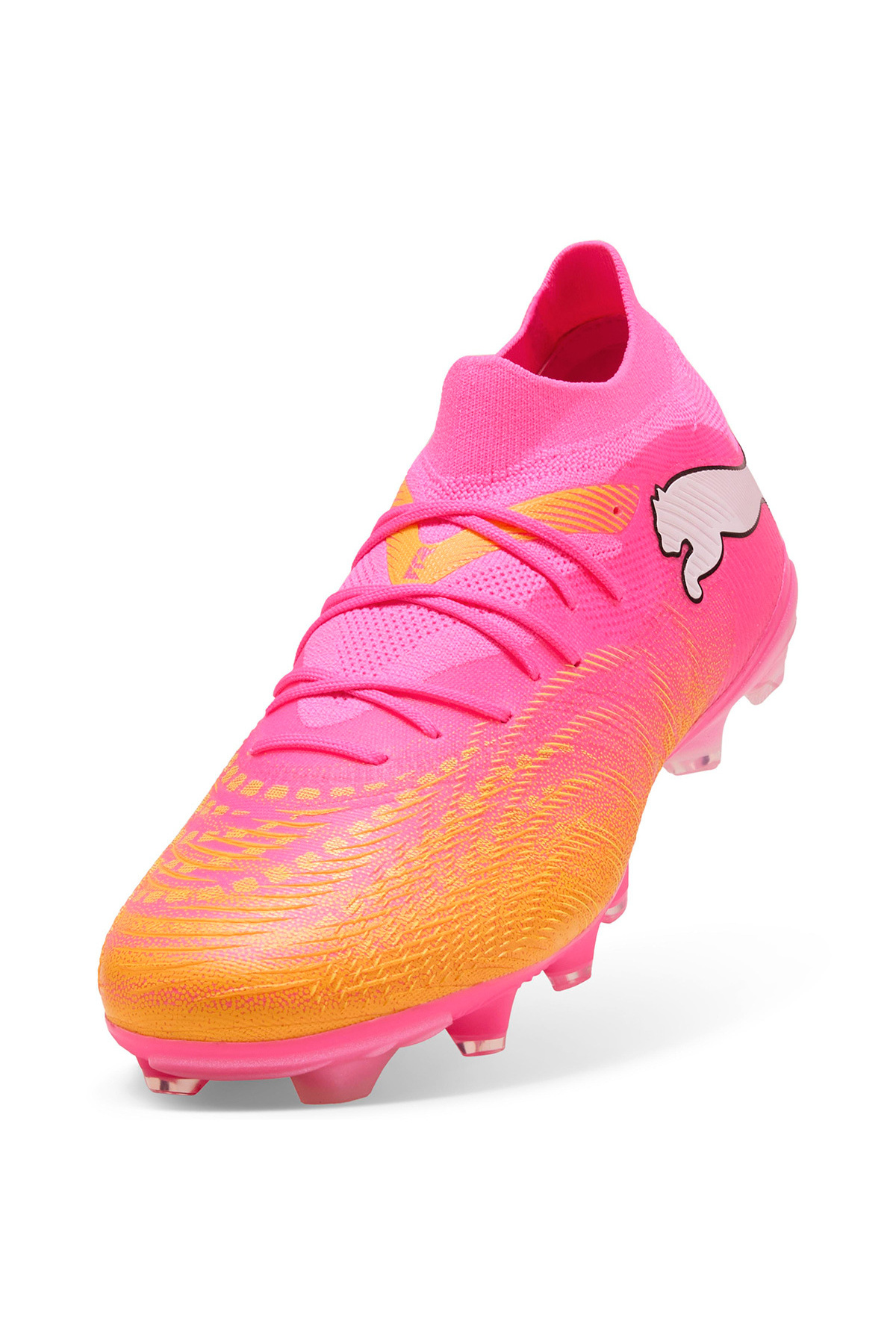Puma Future 9 Match Fg/Ag Erkek Pembe Futbol Krampon 10871305 görsel 3