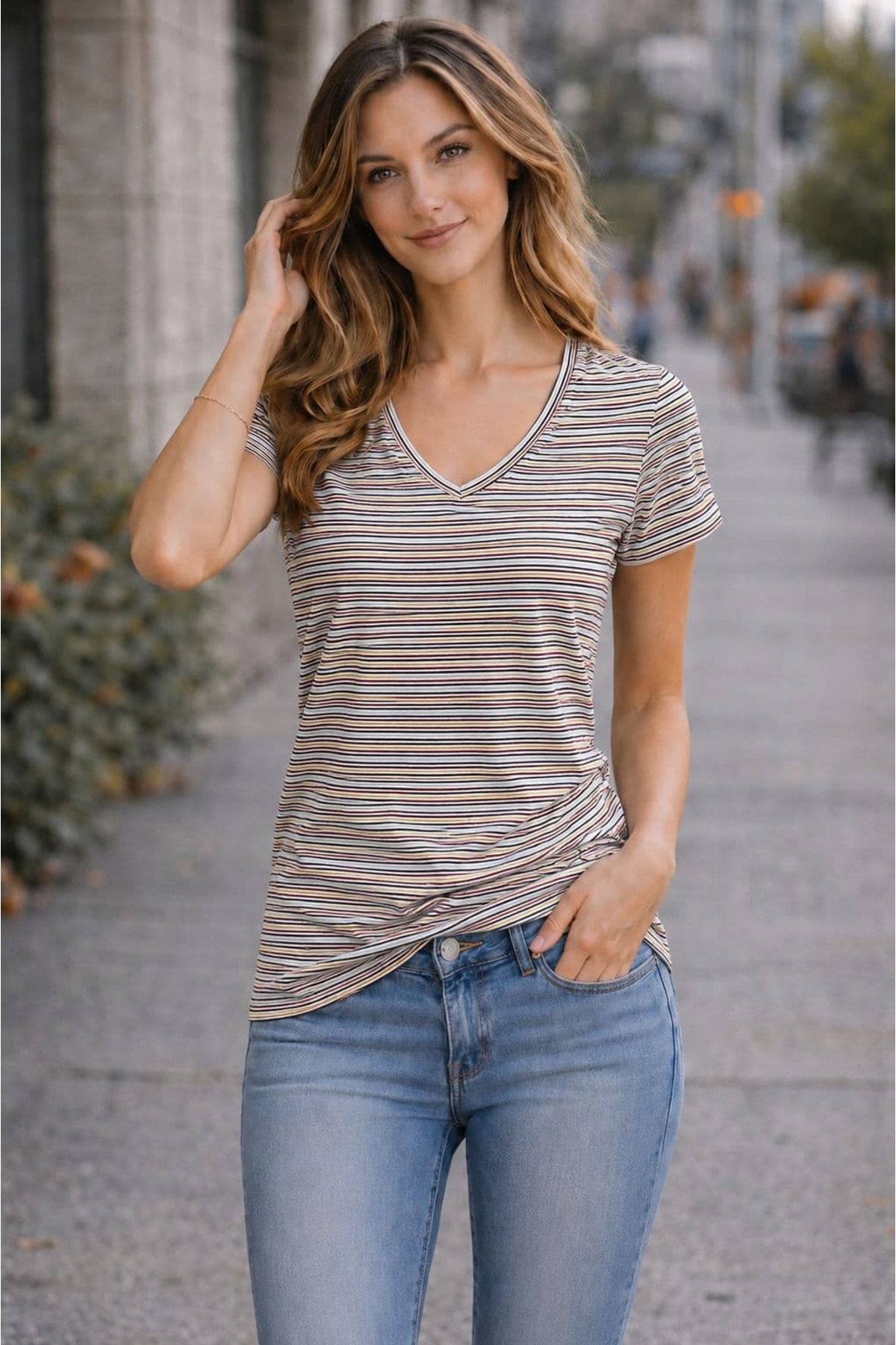 V-Neck Women's T-Shirt