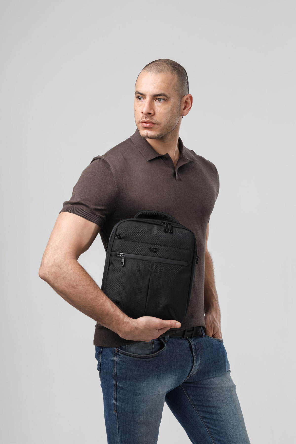 ÇÇS 31654 Askılı Çanta STD SİYAH görsel 2