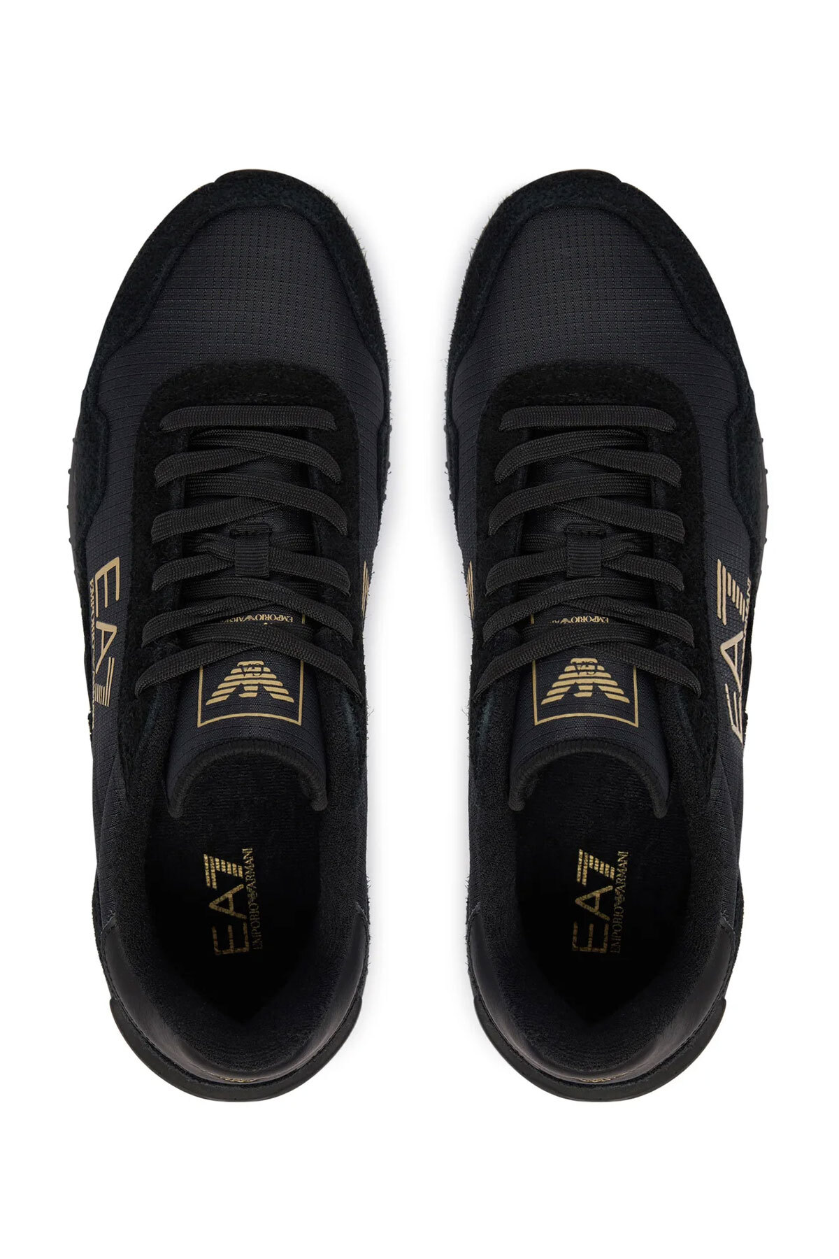 Erkek Süet Sneaker — مشکی 7X000380AF19175MZ177 — تصویر 3 از 6