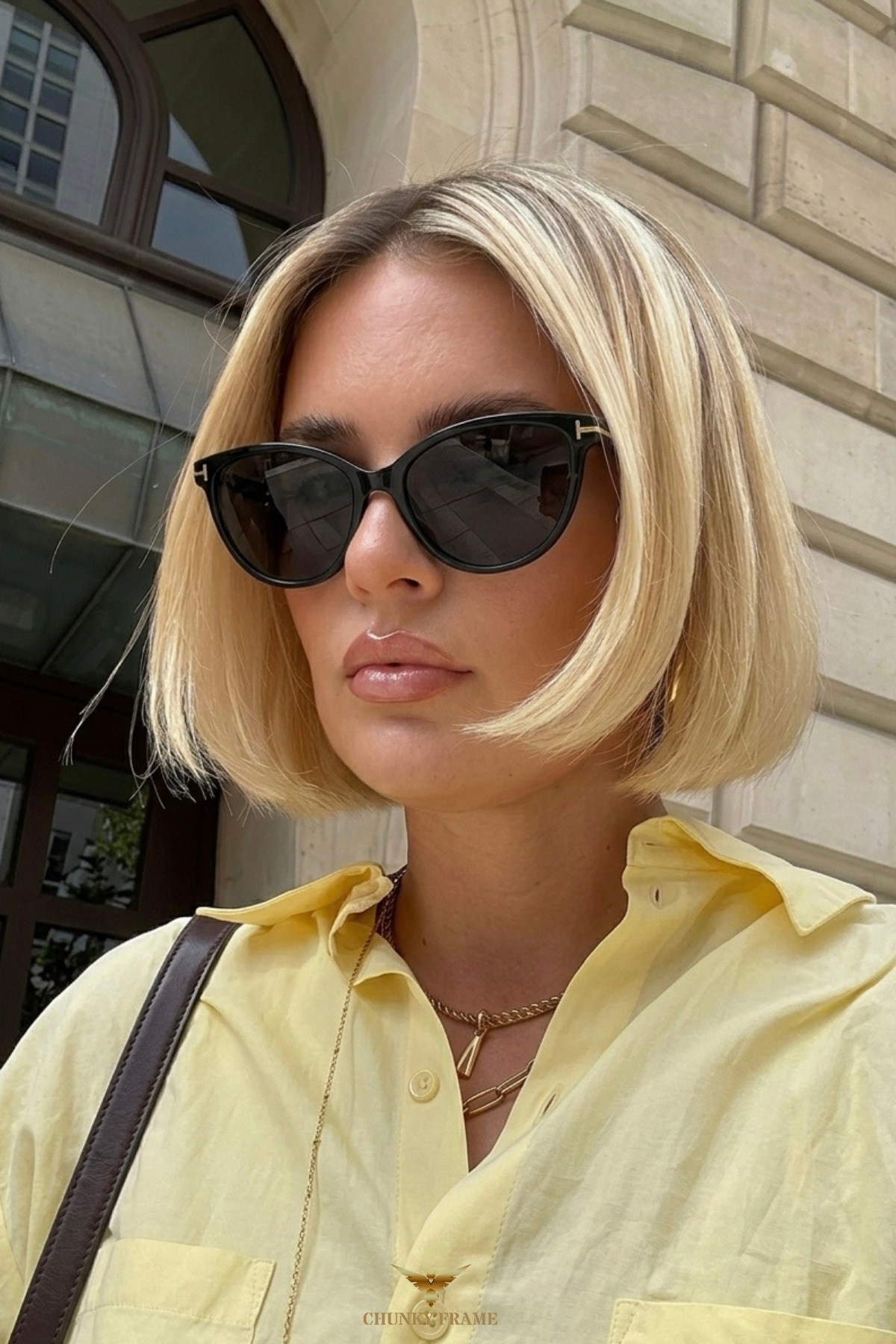 Chunky Frame Sırıus Cat Eye Siyah Uv400 Filtreli Ultra Hafif Kadın Güneş Gözlüğü