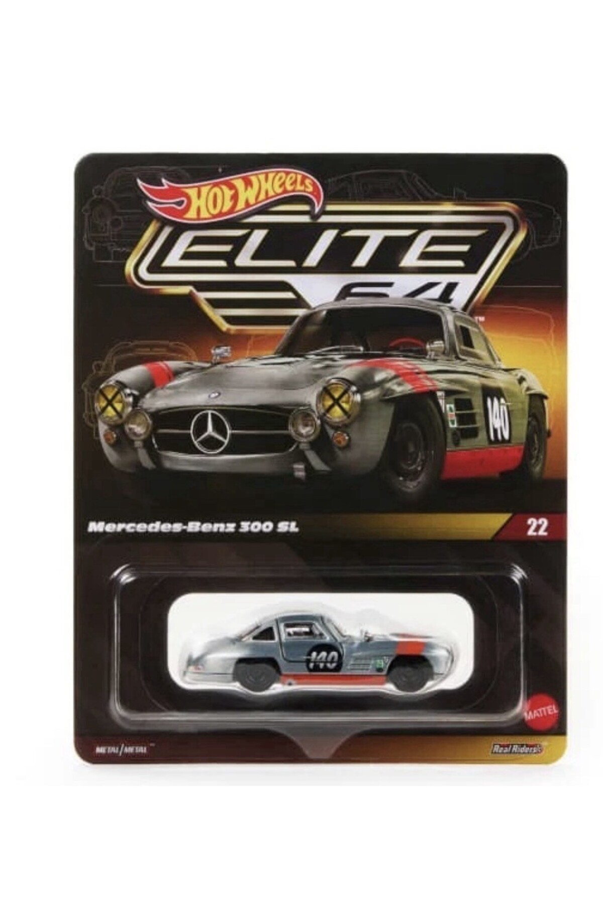 ミニカー HWC Elite 64 Series Mercedes-Benz 300 SL HOT WHEELS Elite 64 Mercedes-Benz 300 SL - Fiyatı, Yorumları