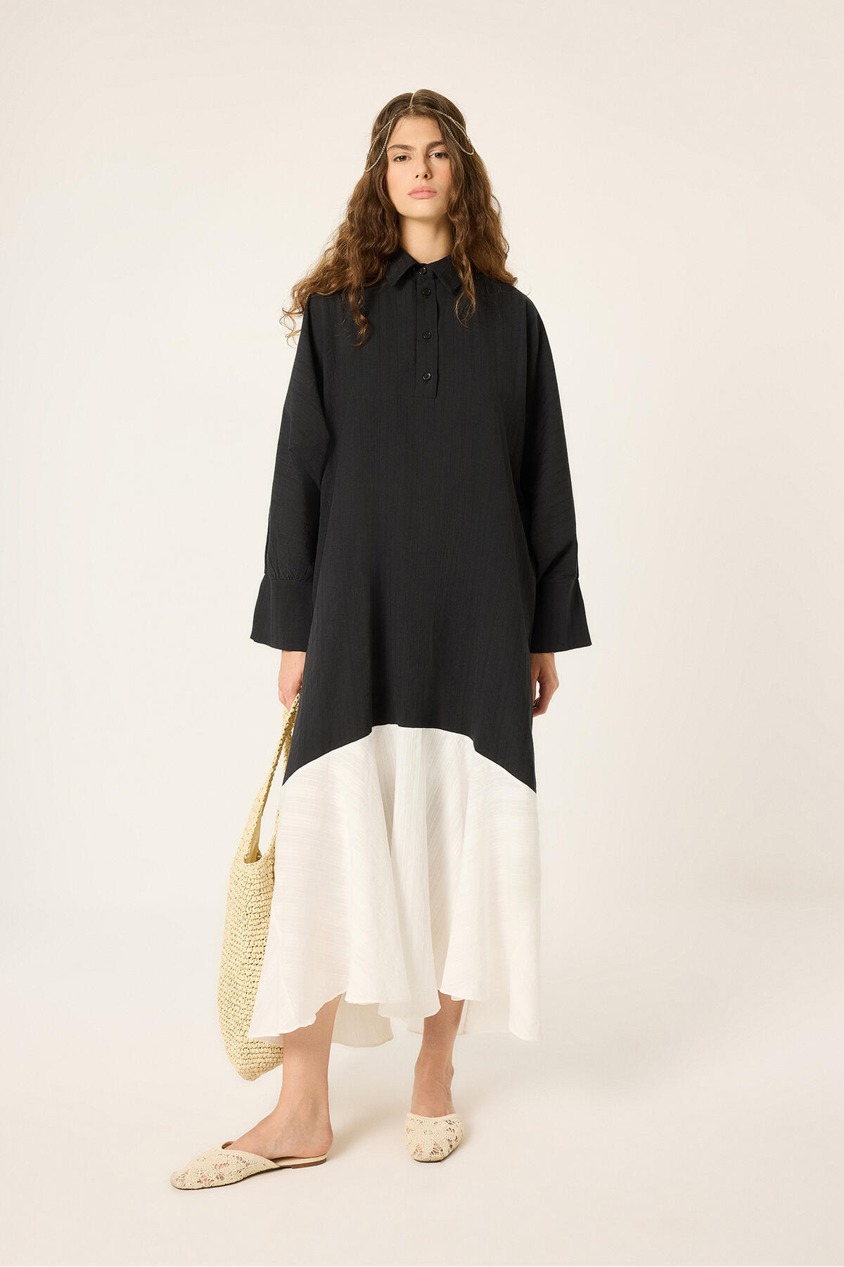 Touche Prive BLOCK COLOR DRESS