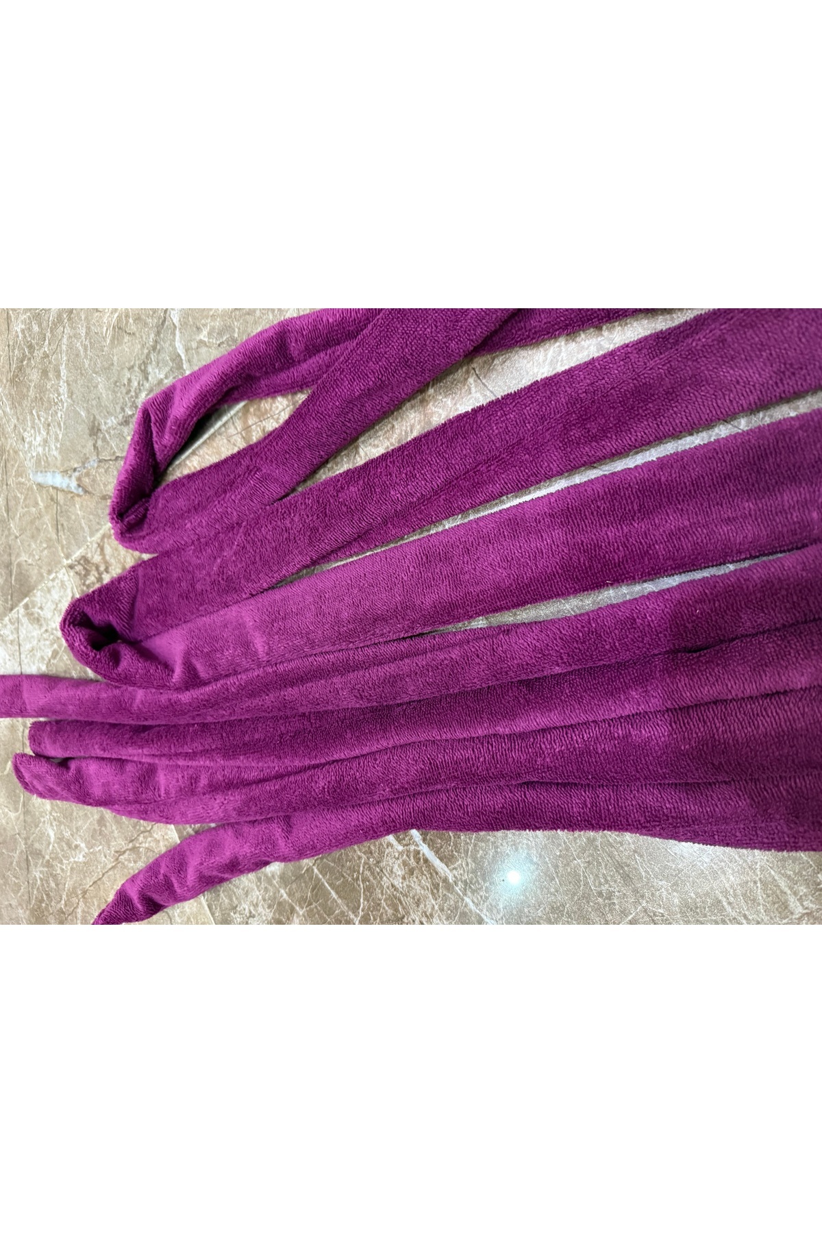 نوار فر کننده مو بدون حرارت، فوشیا، ابزار حالت دهنده مو بدون آسیب — fuchsiashakil — تصویر 5 از 6