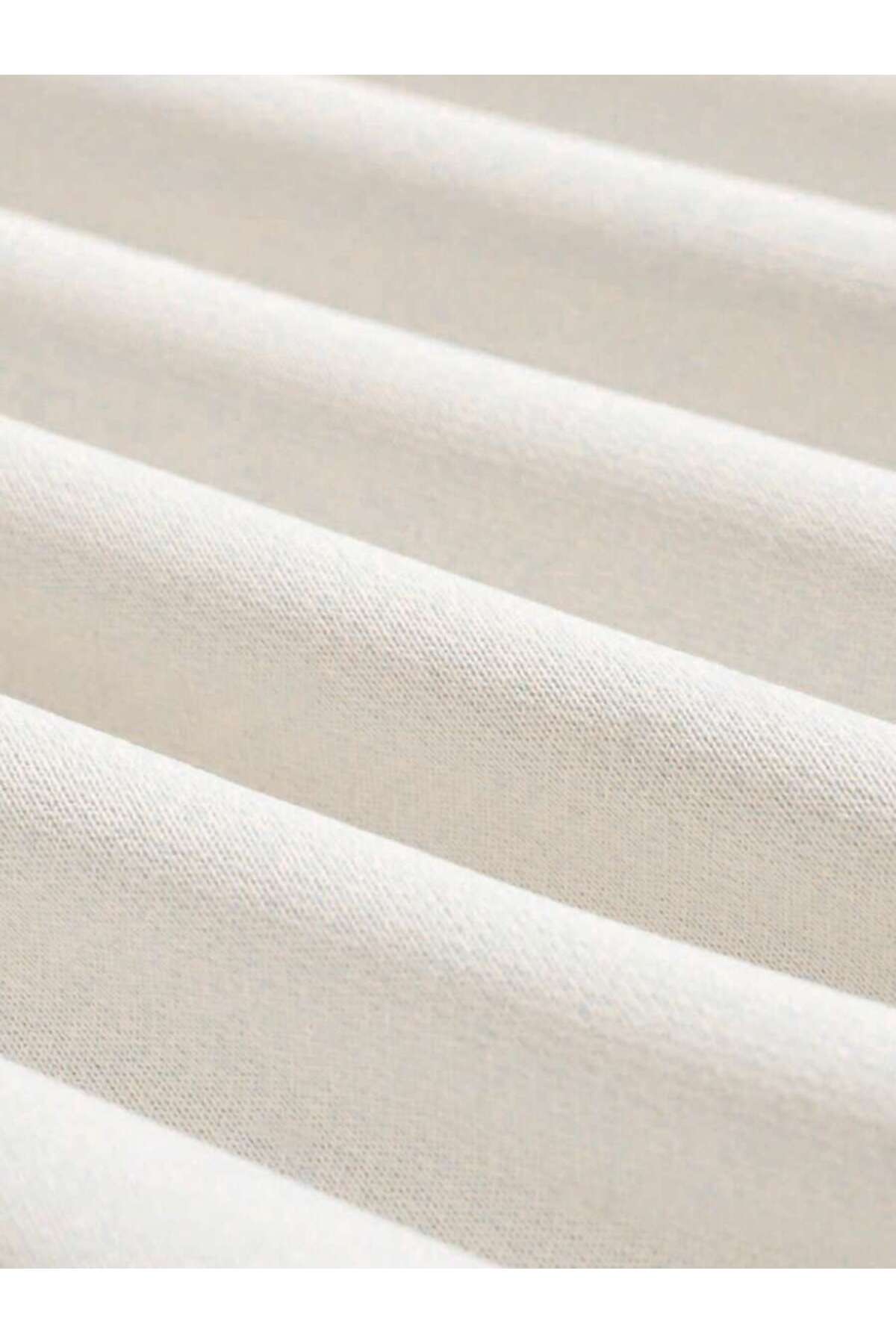 MOONBULL Kadın Sırtı Kanat Taş Baskılı 3 İplik Şardonlu Kumaş Kapüşonlu Oversize Sweatshirt görsel 3