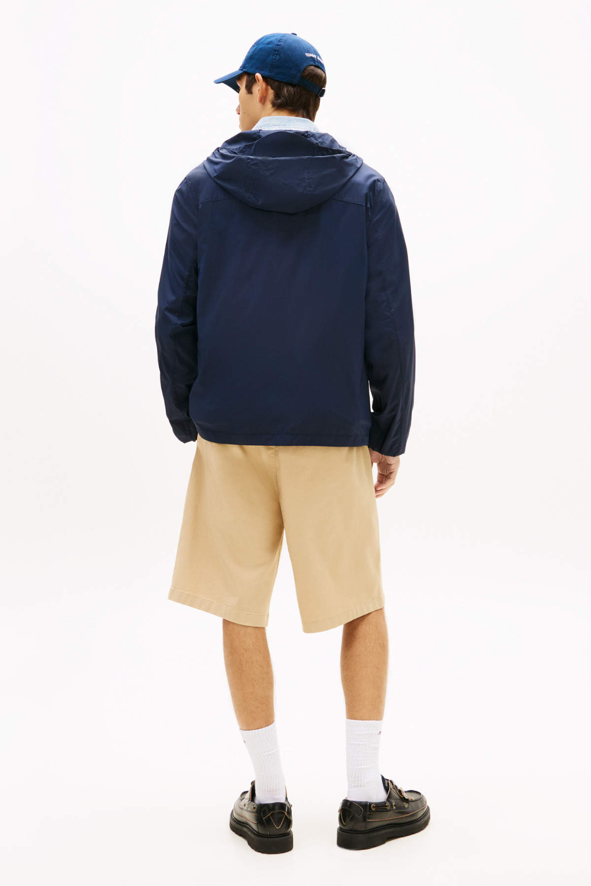 Tommy Jeans Tjm Outdoor Shell Lacivert Erkek Ceket Ext görsel 4