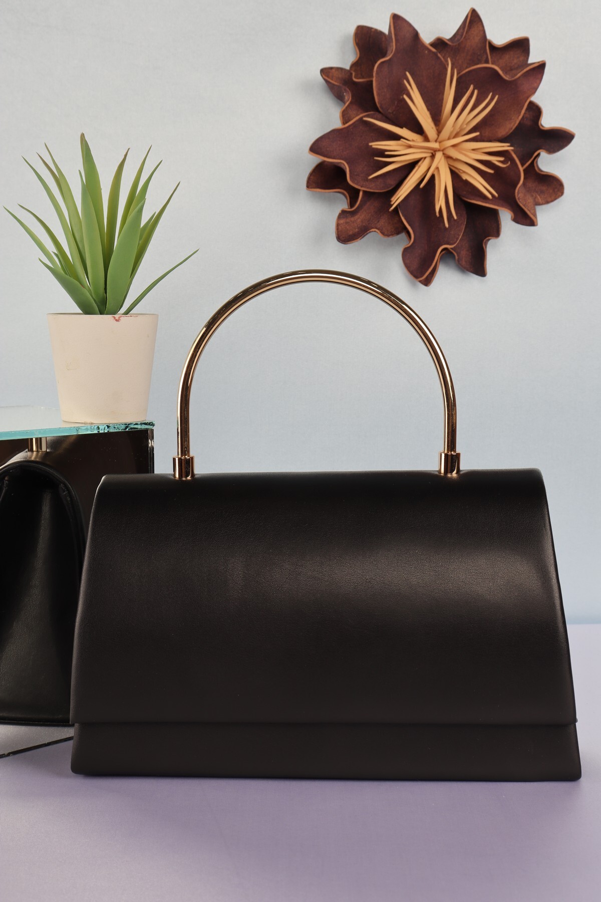 weem bag Elysara EB0500 | MAT METAL SAPLI ABİYE ÇANTA görsel 3