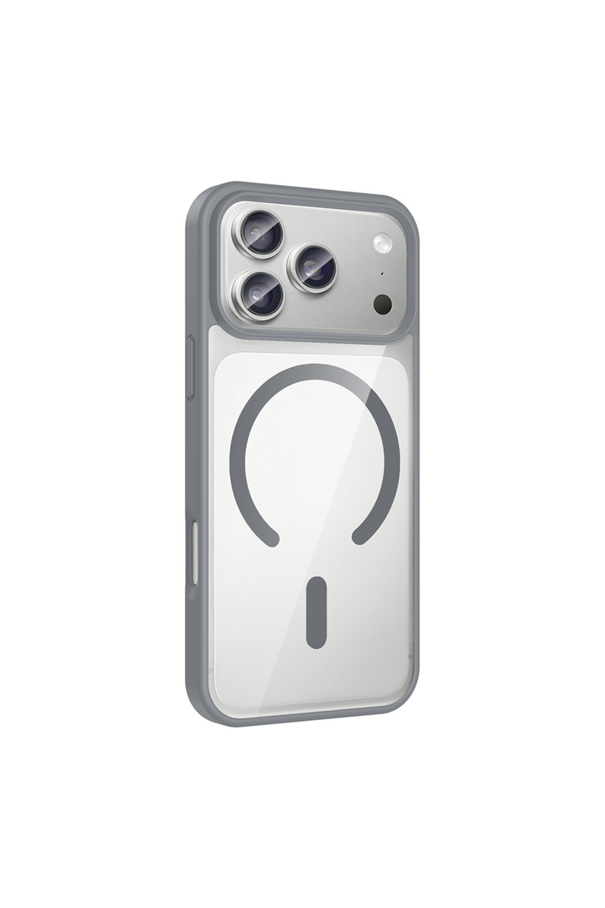 iPhone 17 Pro Max Kılıf Kenarlar İnce Arka Kısım MagSafe Kamera Yükseltili Silikon