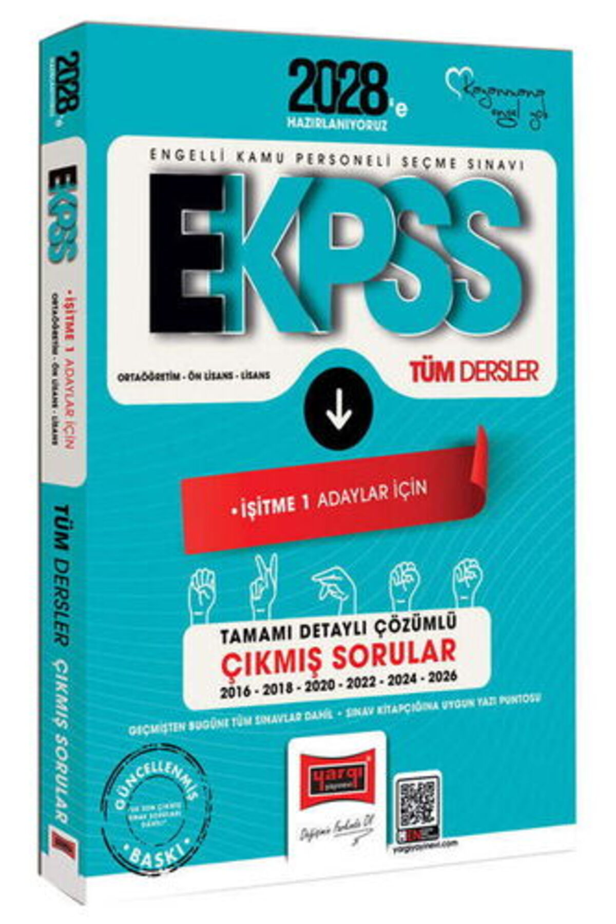 Yargı Yayınları Yargı 2028 EKPSS Ortaöğretim Ön Lisans Lisans Tüm