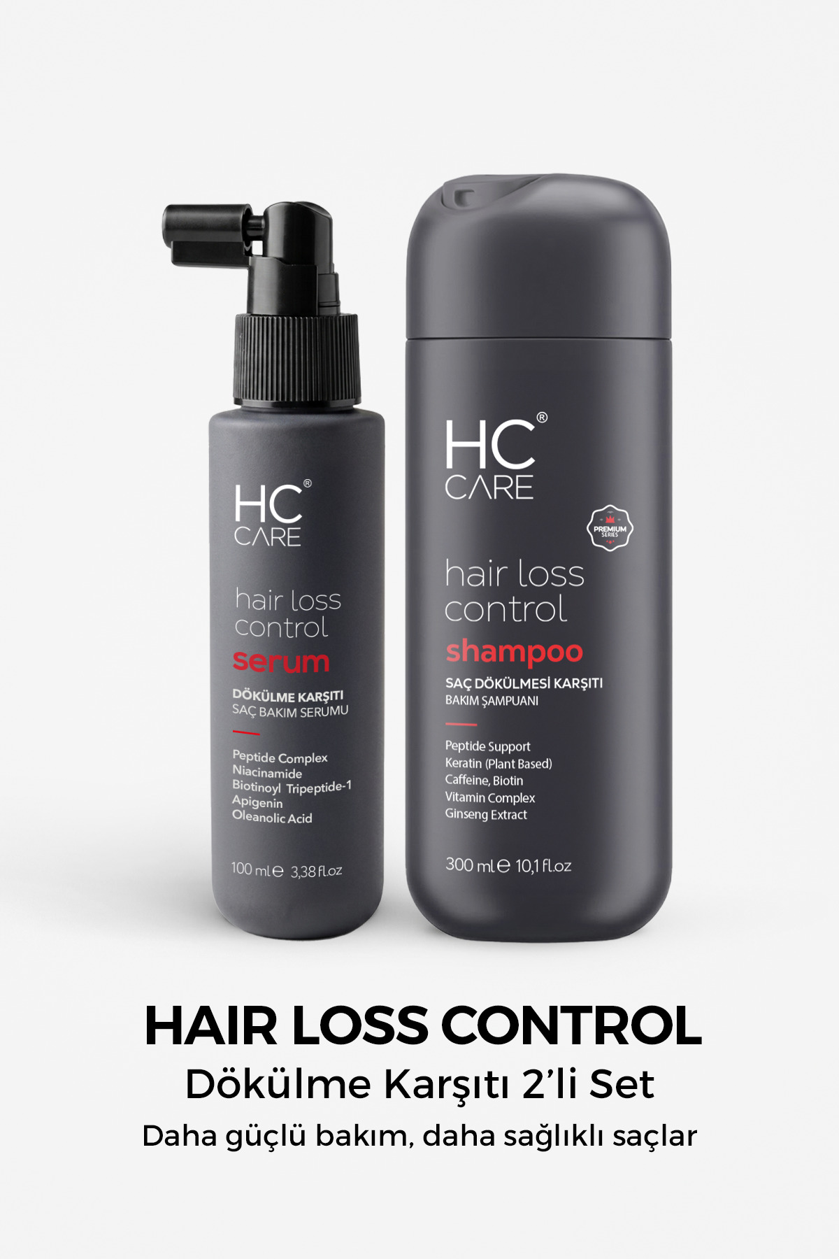HC Care Hair Loss Control Dökülme Karşıtı 2’li Bakım Seti - Saç Güçlendirici Yoğun Bakım — 82511