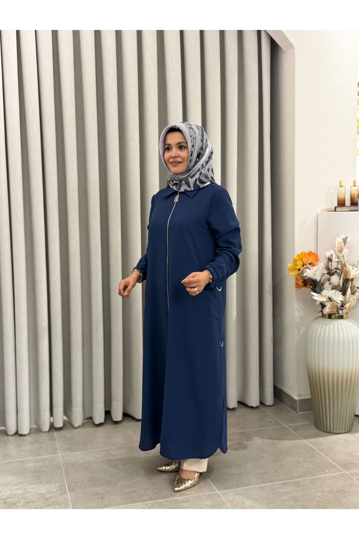 Armine TREND FERMUARLI GİY-ÇIK İNDİGO - Fiyatı, Yorumları