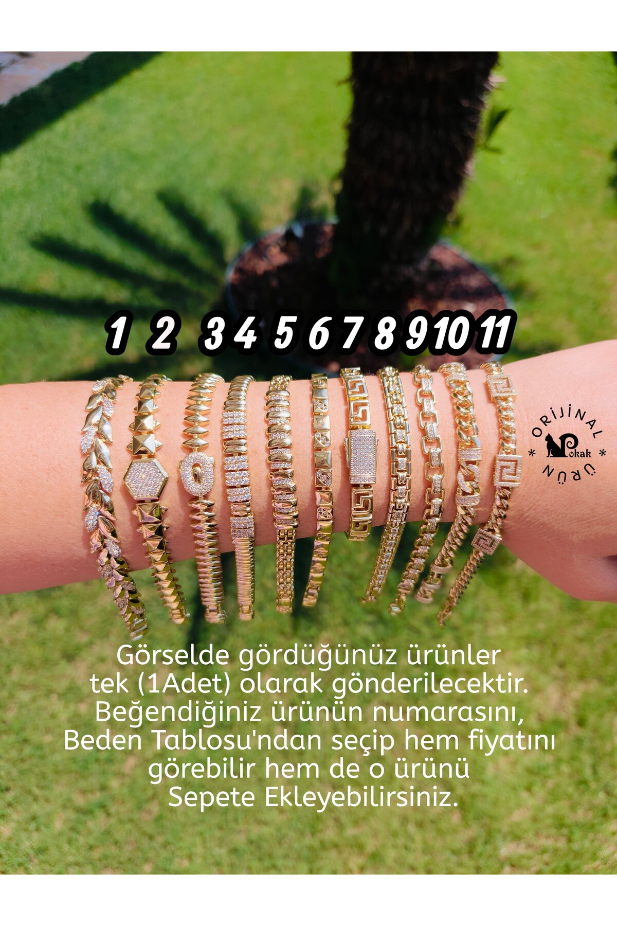 POKAK Xuping Altın Kaplama Vip Bileklik Xuping Unisex Kadın Erkek Bileklik
