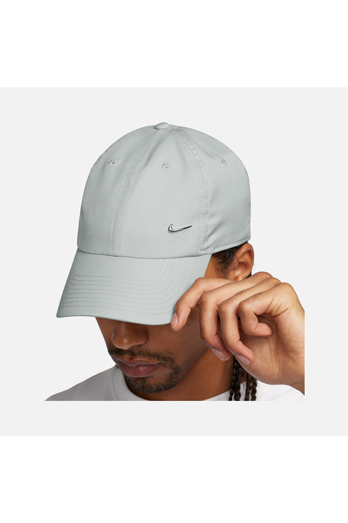 کلاه کپ مردانه مدل Swoosh سایز FB5372-011 نایکی کلاه لبه دار Nike