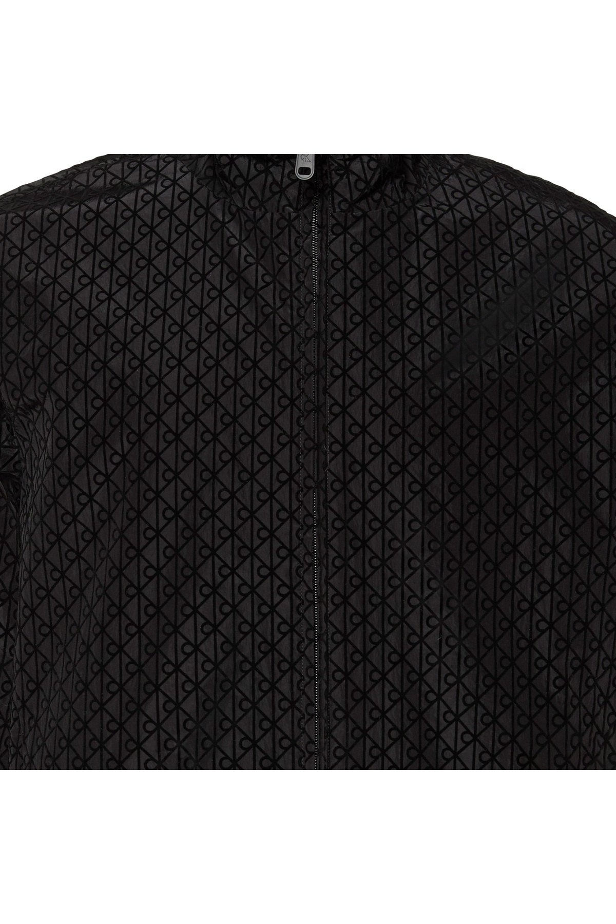 Nylon Unfilled Reversible Erkek Siyah Ceket — مشکی LV14RE522G — تصویر 6 از 6