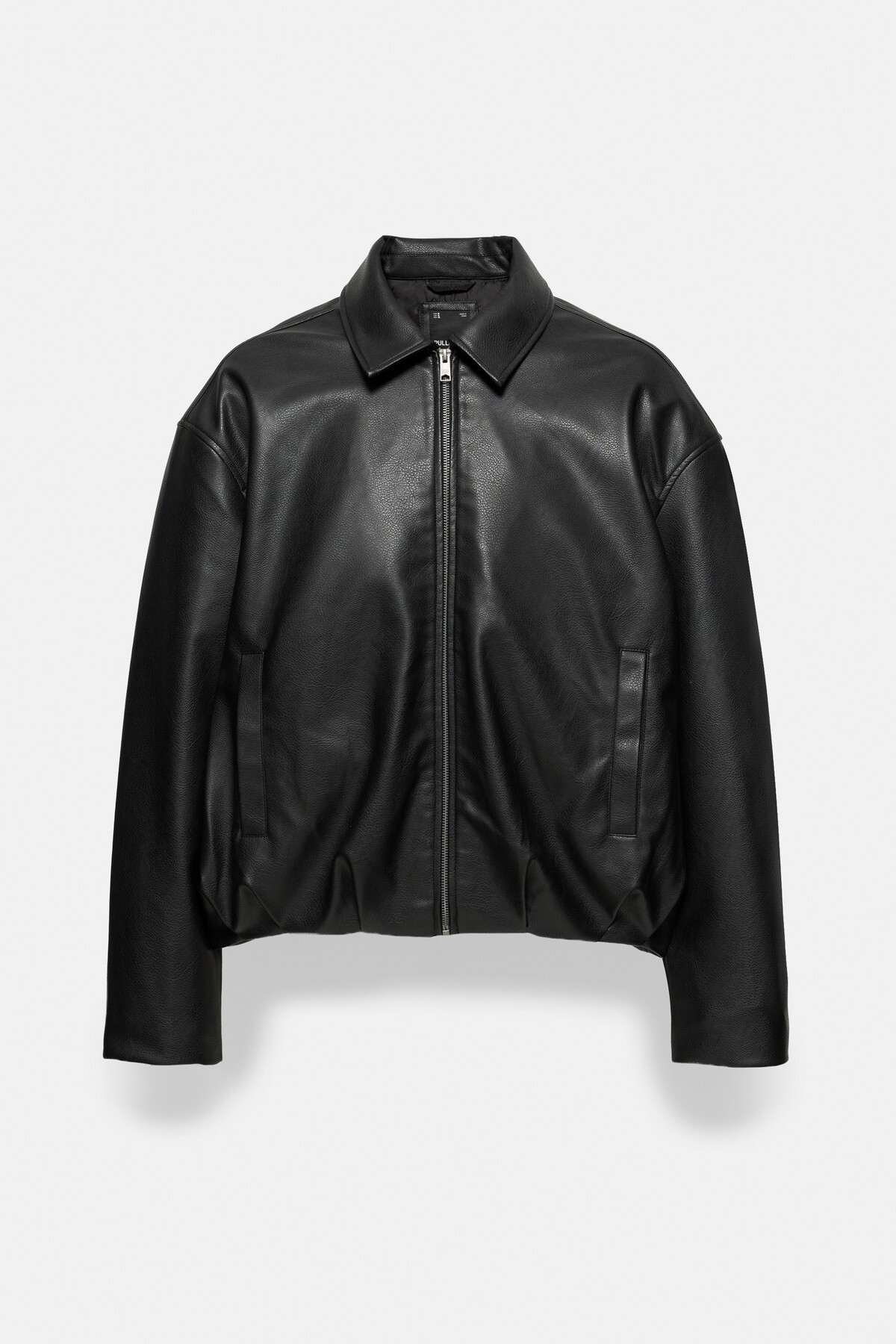 Pull & Bear Suni deri ceket görsel 7