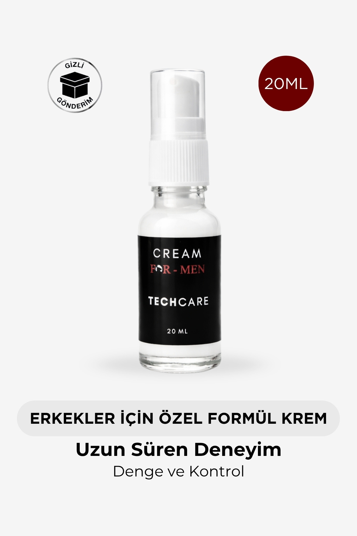 Tech Care Erkek Kremi Uzun Süren Deneyim-For Men Premium Cream