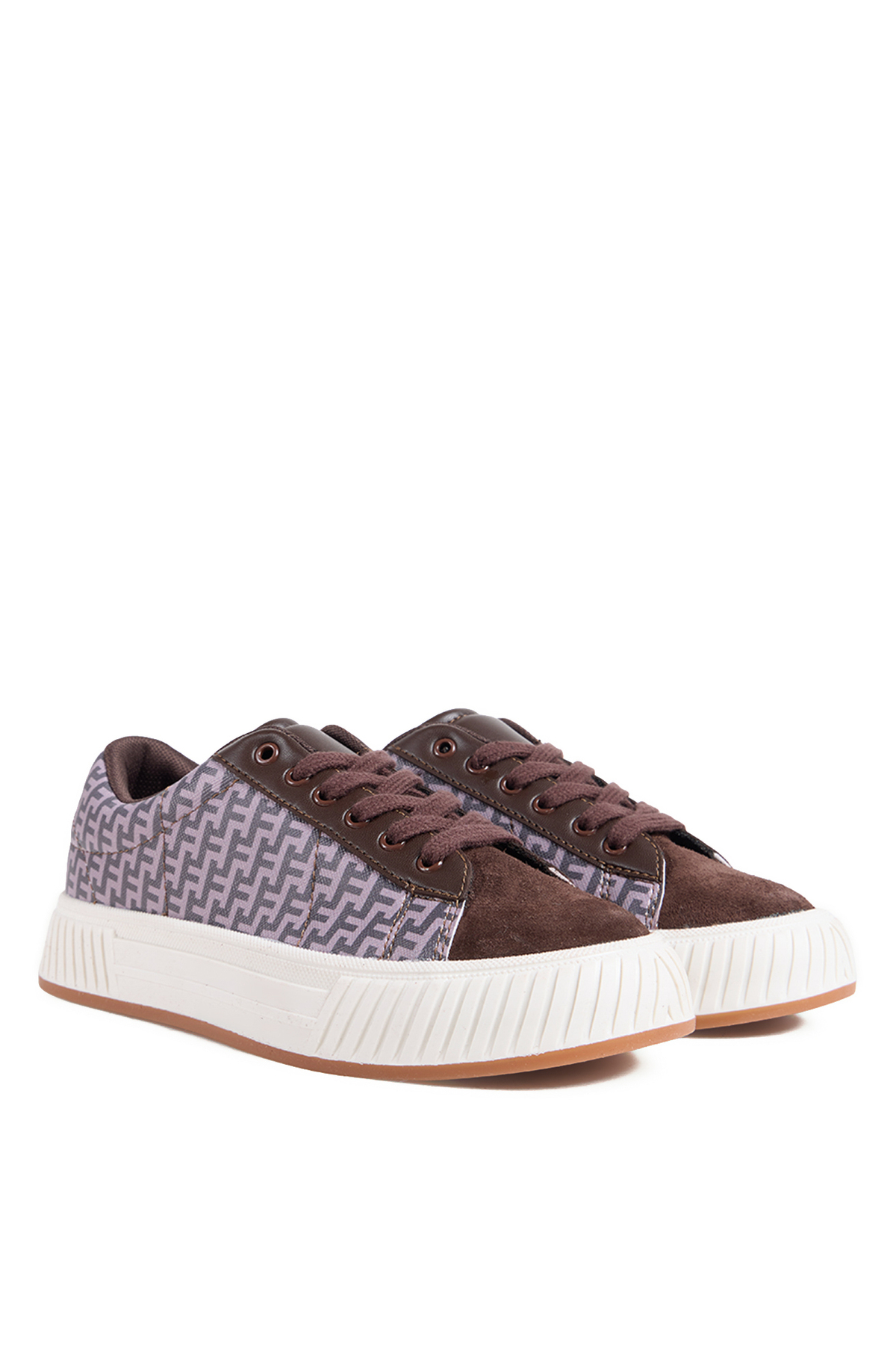 Fabrika Kahve Kadın Sneaker MONO-DOCIA görsel 2