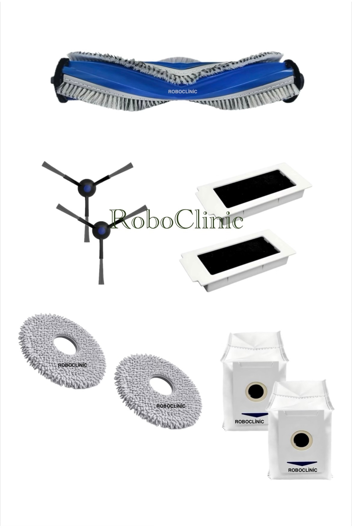 Roboclinic Ecovacs Deebot T30 Pro Omni Robot Süpürge Uyumlu Yedek