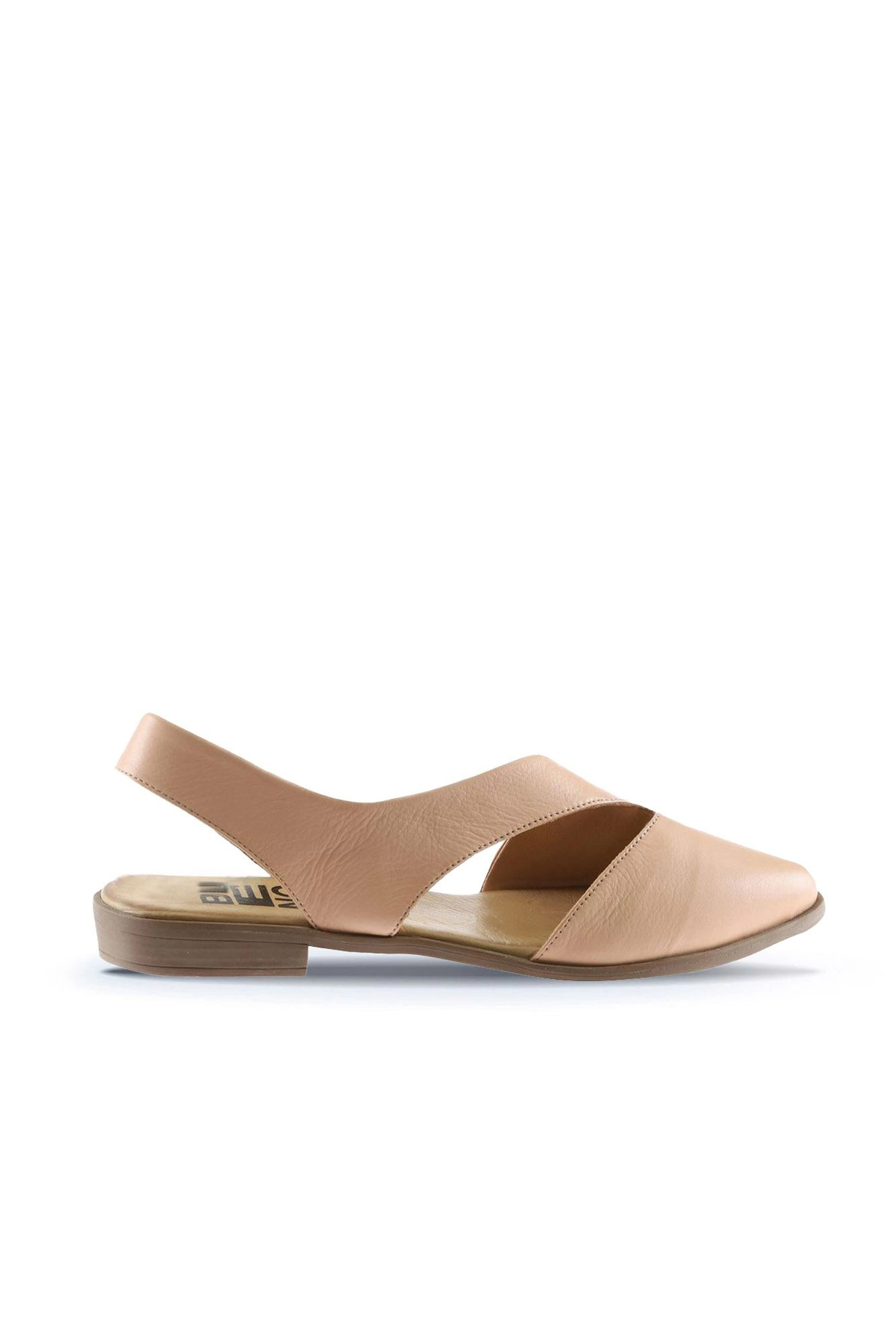 Powder Leather Women's Flat Sandals 01ws2311