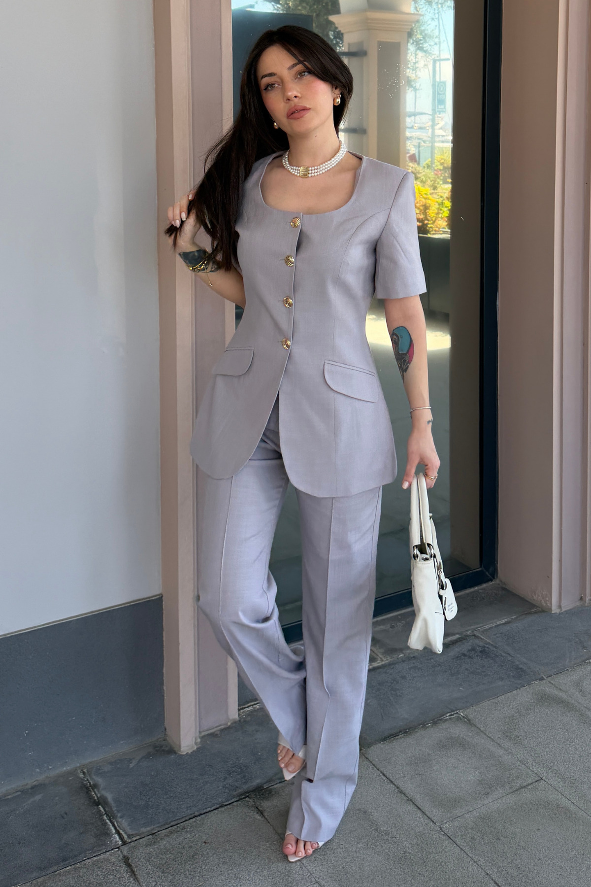 Half Sleeve Linen Set of 2
