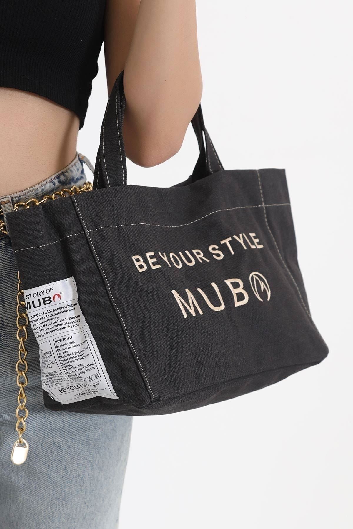 MUBO Orijinal Canvas Çanta The Bag Designed görsel 3