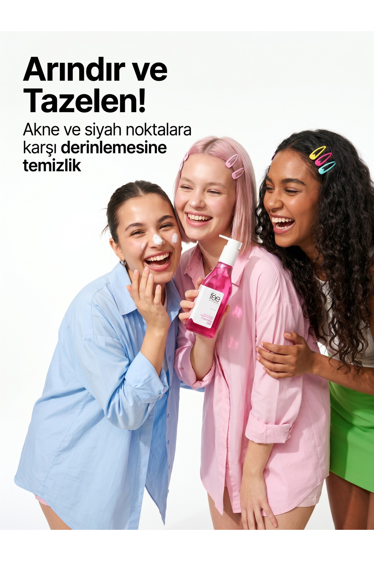Mineralli Ve Nemlendirici Etkili Hassas & Normal Ciltler Için Yüz Temizleme Jeli 250 ml — FEE06 — تصویر 5 از 6