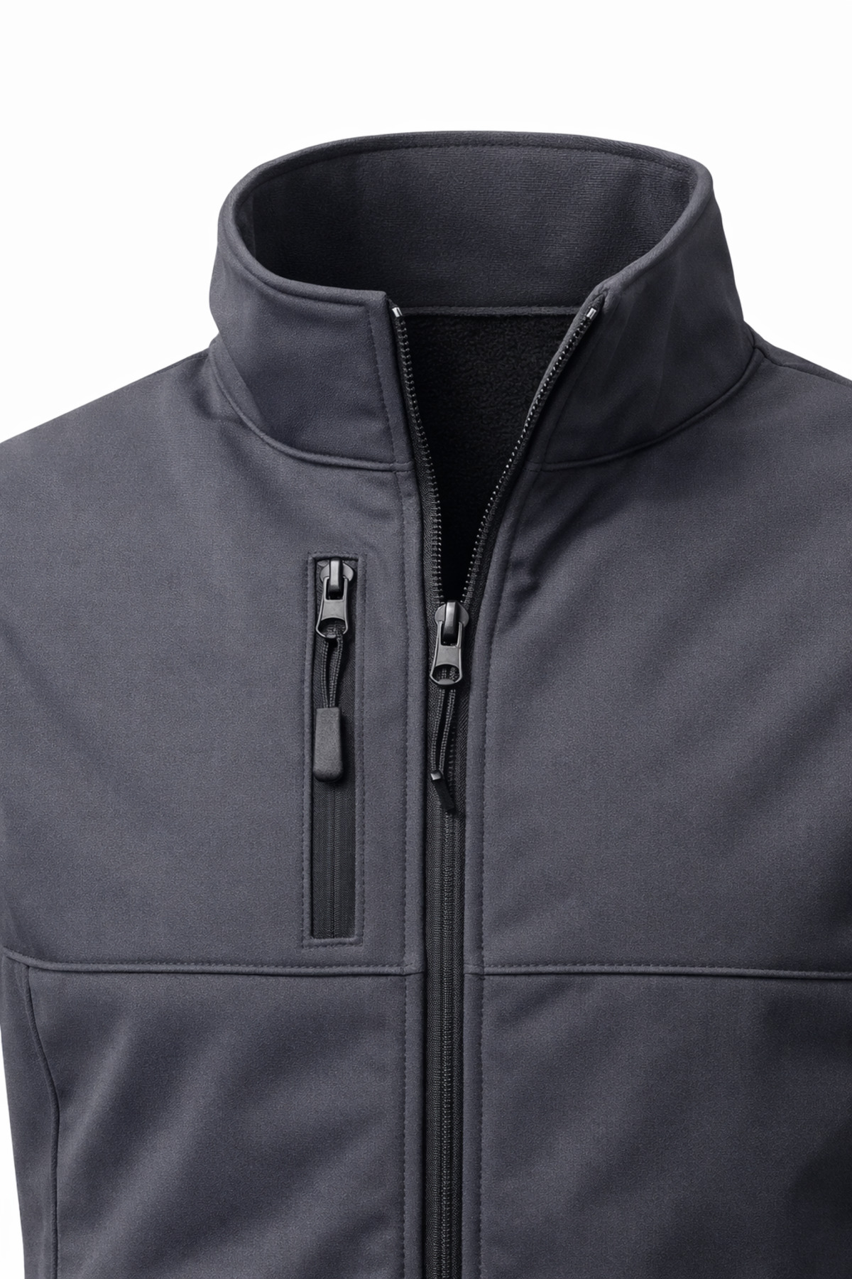 TOKER TEKSTİL Softshell Yelek, Rüzgar ve Su Geçirmez İş Yeleği, Günlük Kullanım görsel 5