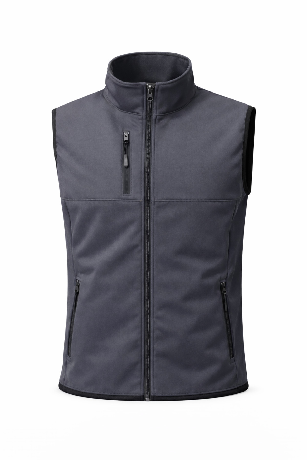 TOKER TEKSTİL Softshell Yelek, Rüzgar ve Su Geçirmez İş Yeleği, Günlük Kullanım görsel 2