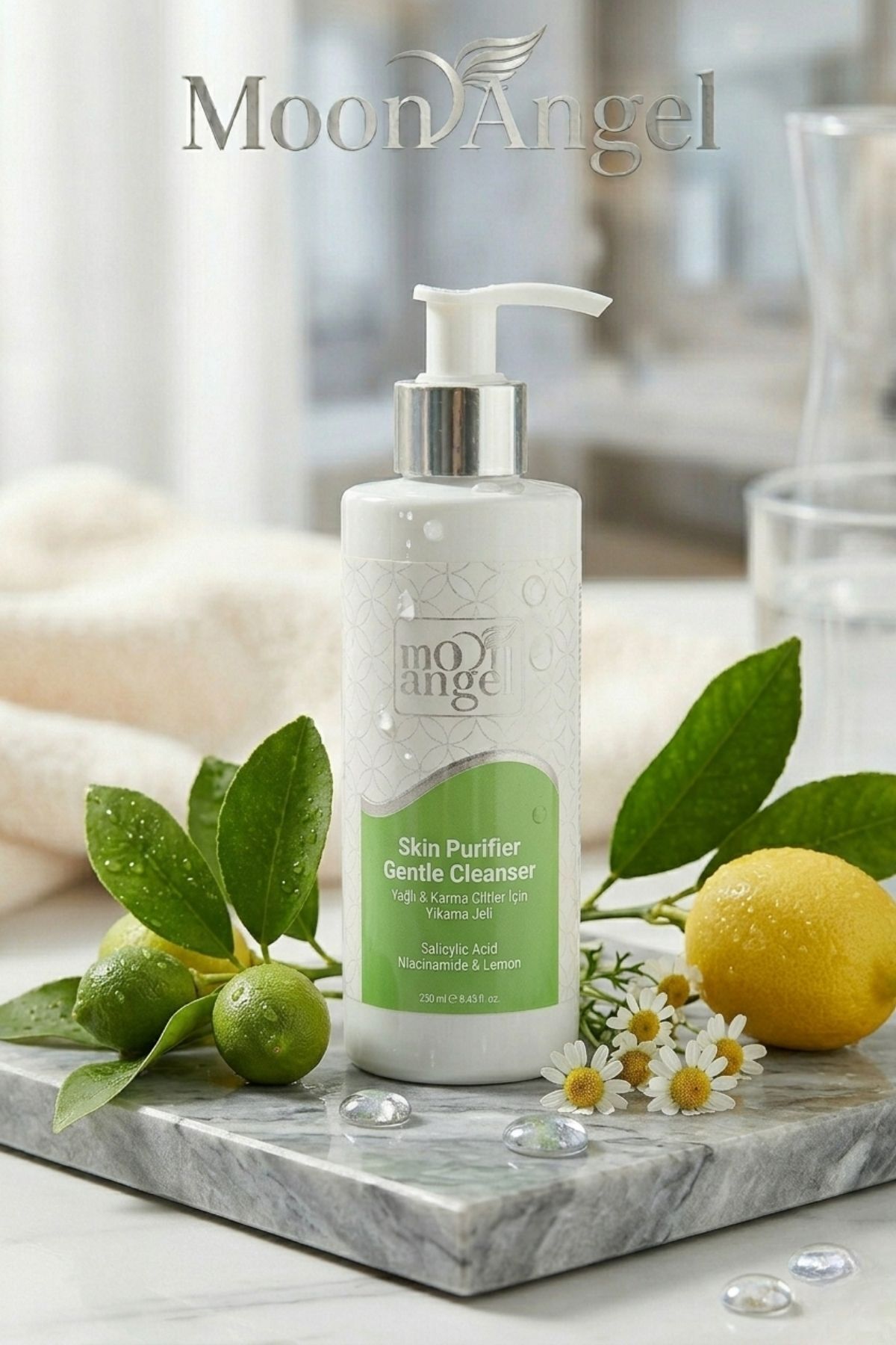 Skın Purıfıer Yüz Yıkama Jeli 250 ml Yağlı ve Karma Ciltler İçin Temizleyici Yüz Yıkama Jeli (Salicylic Acid + Niacinamide ) — görsel 2 · 8685218400440