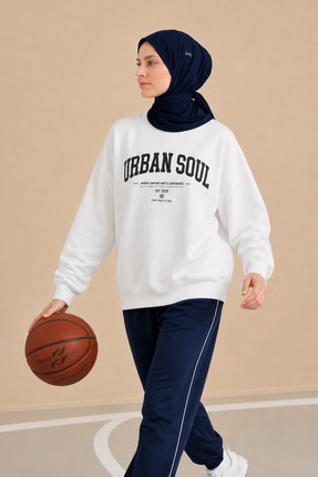 Merve Nayir Lacivert Athletic Hijab Spor Tesettür Bone - Günlük ve Antrenman ...