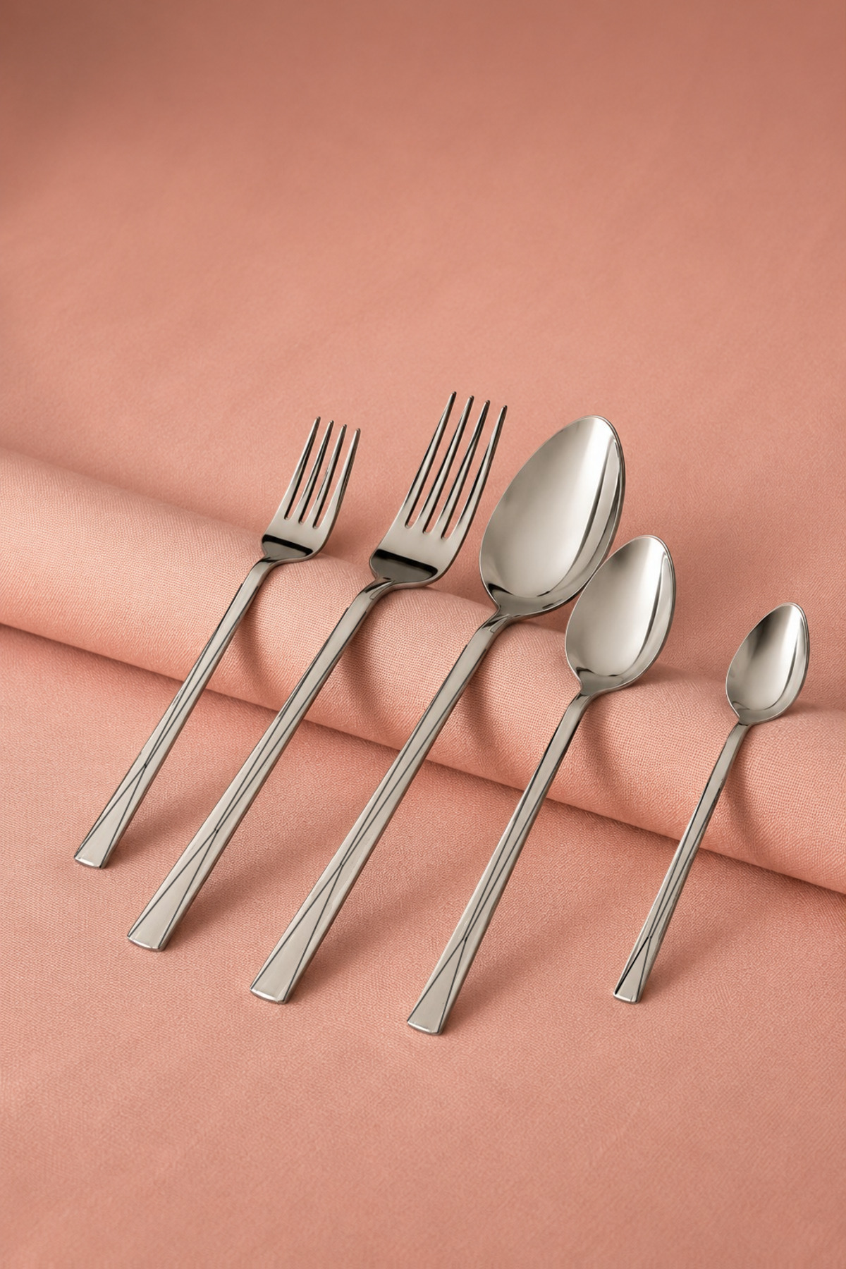 Atlas 30-PieceFork-Spoon Set