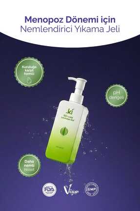 ki 50+ Menopoz Dönemi Nemlendirici ve Kuruluk Karşıtı İntim Yıkama Jeli 150 ml