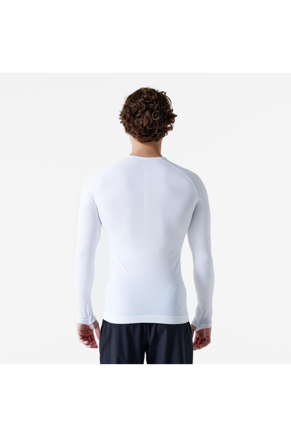 Decathlon Kipsta Futbol Uzun Kollu Termal İçlik - Beyaz - Keepdry görsel 6