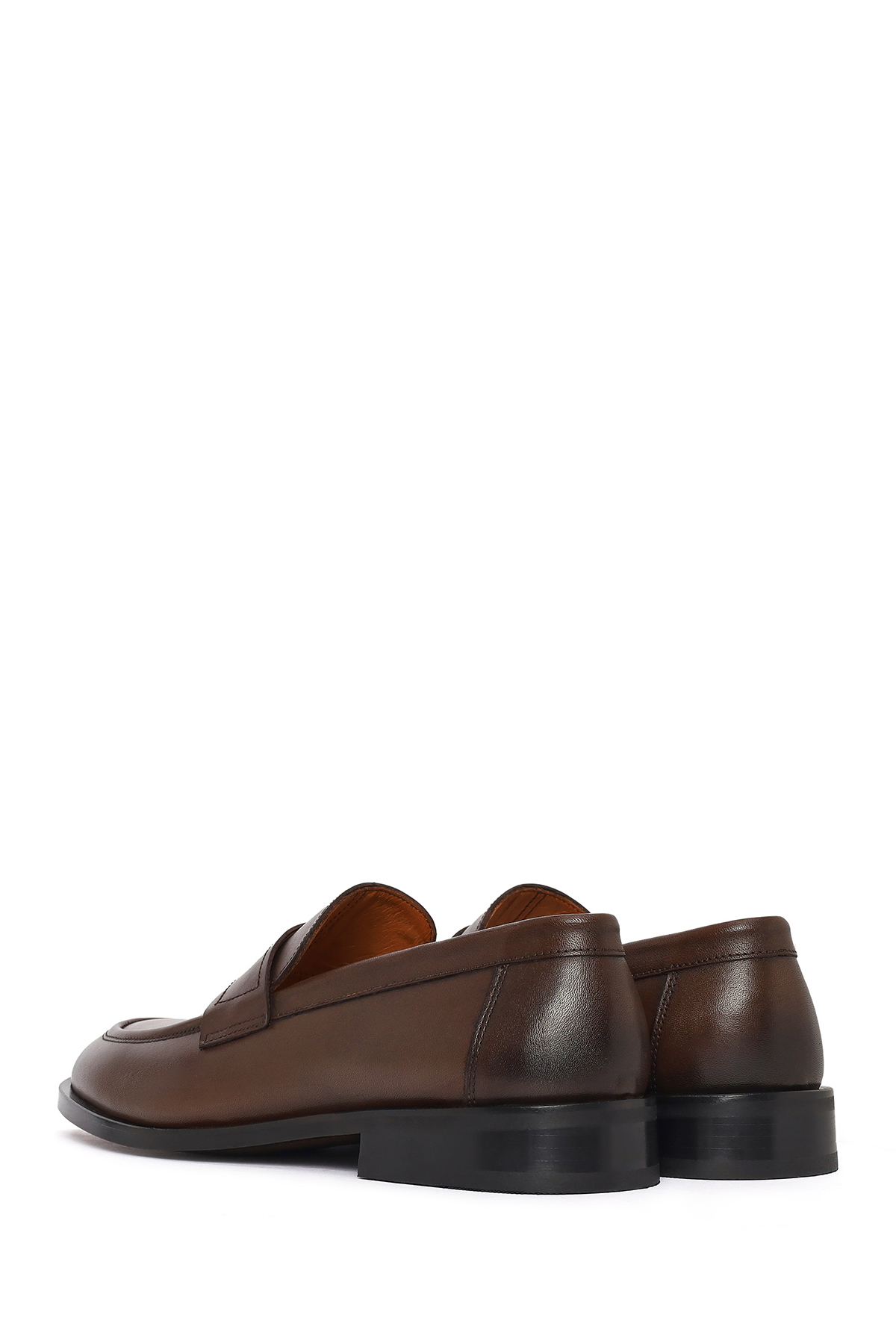 Derimod Erkek Kahverengi Deri Klasik Loafer 26SFD622418 görsel 6
