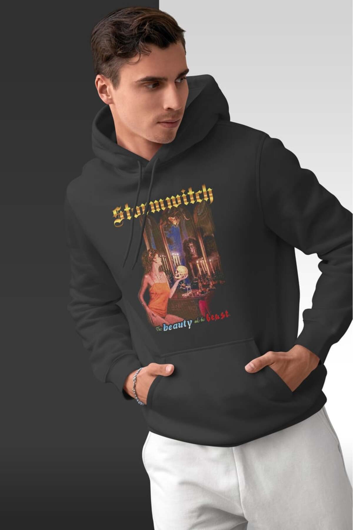 buzagi tasarım ürünleri Stormwitch Oversize Hooded Unisex Sweatshirt