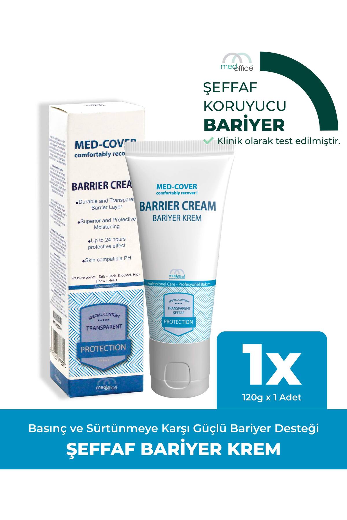MED-COVER MedCover Bariyer Krem 120 gr — Medcoverbariyerkrem120gr