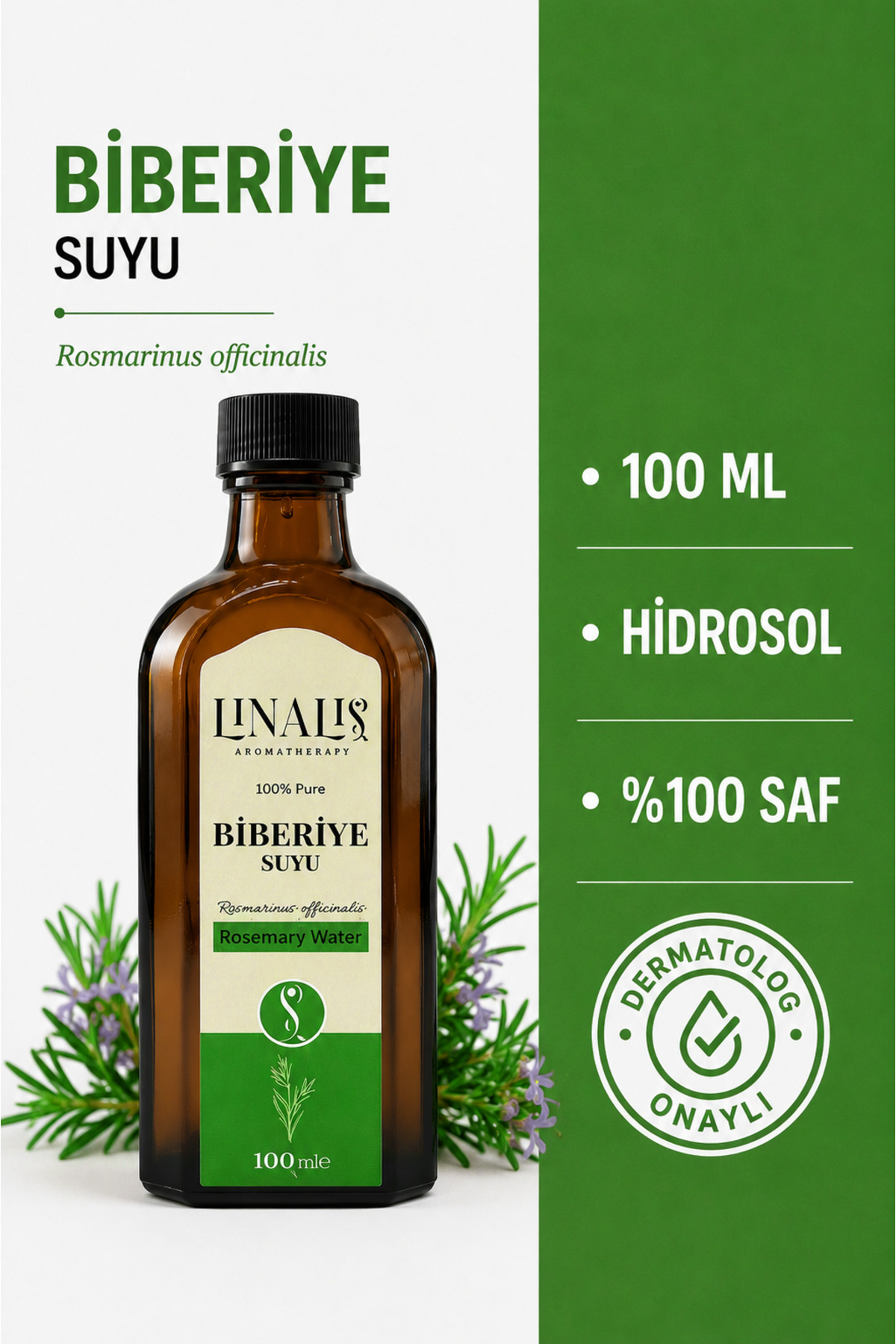 Biberiye Suyu (Biberiye Hidrolatı), 100 ml — 48