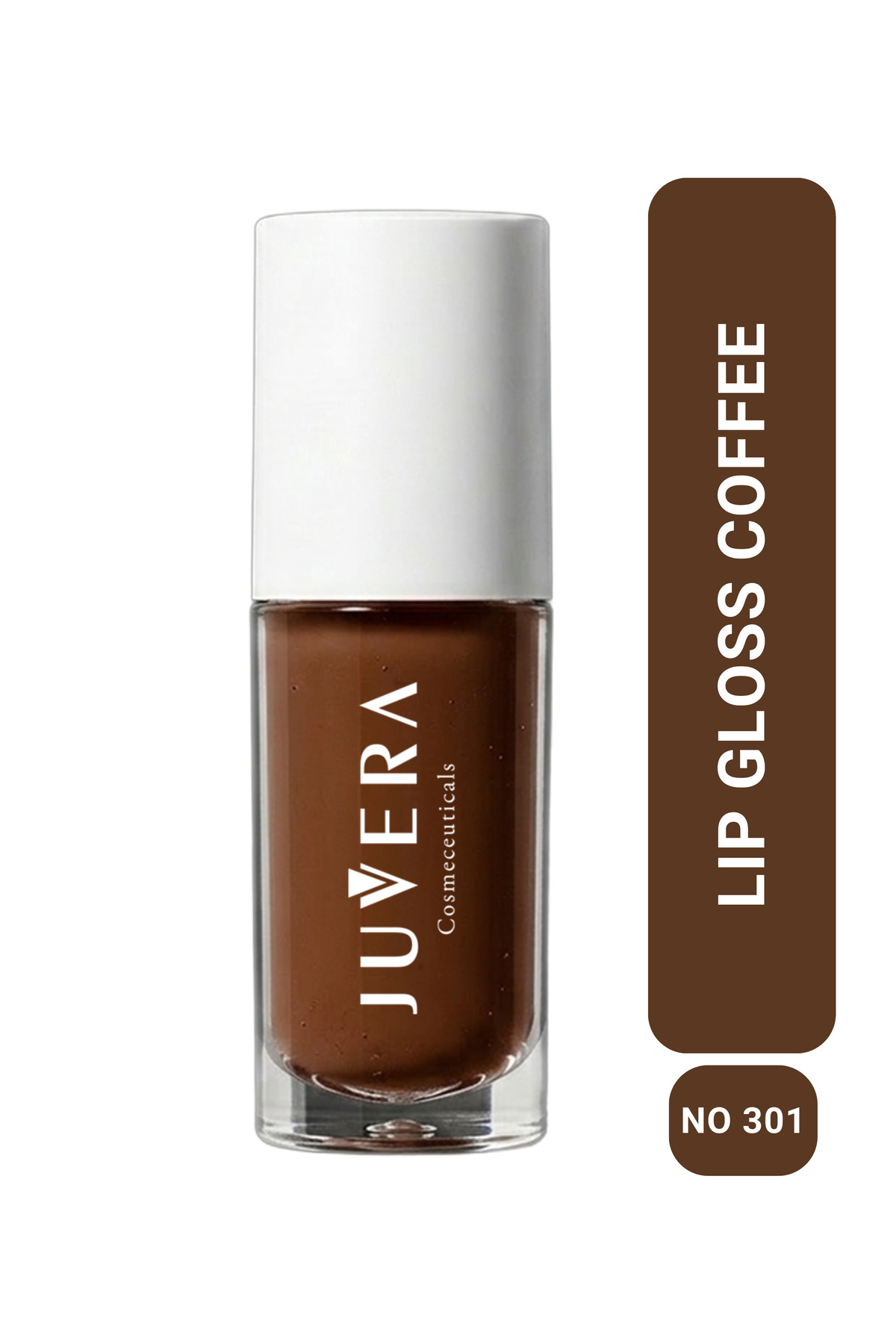 Lip Gloss | Nemlendirici Etkili Renkli Dudak Parlatıcısı Coffee | Lip Gloss Coffee 3 in 1 - NO 301 — قهوه‌ای 100 07 003
