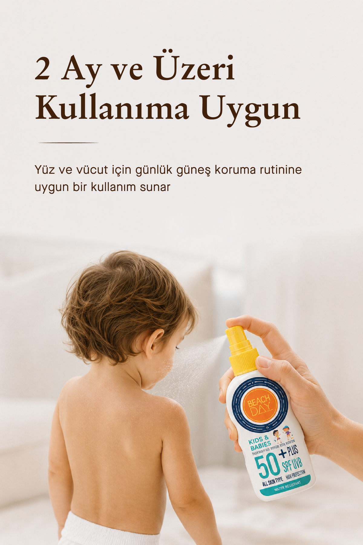 Supreme Complex Koruyucu Güneş Sütü Bebek ve Çocuklar için İleri bakım Spf 50 Spray 150 Ml. — BD23 — تصویر 7 از 8