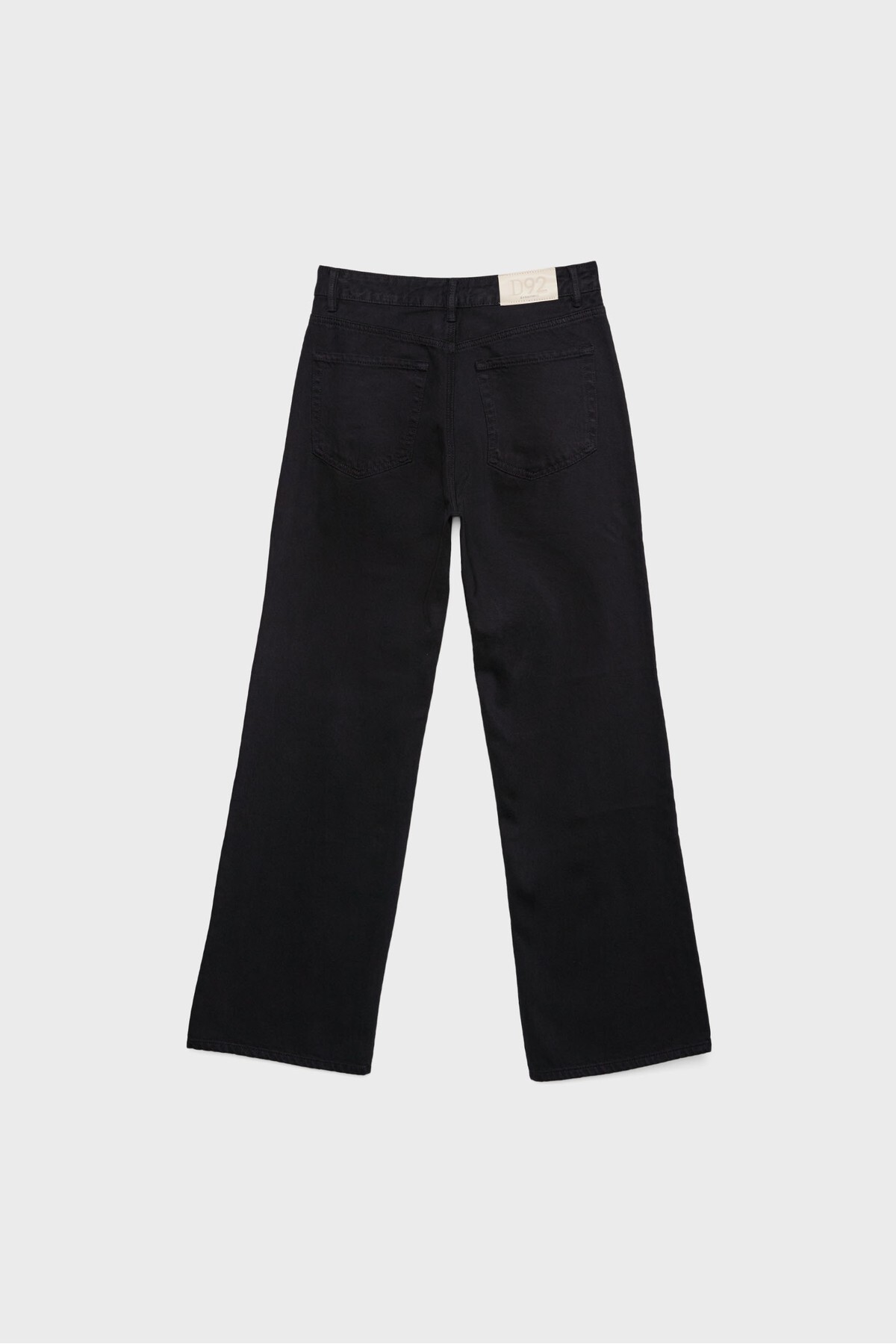 Stradivarius D92 straight geniş paça jean görsel 7