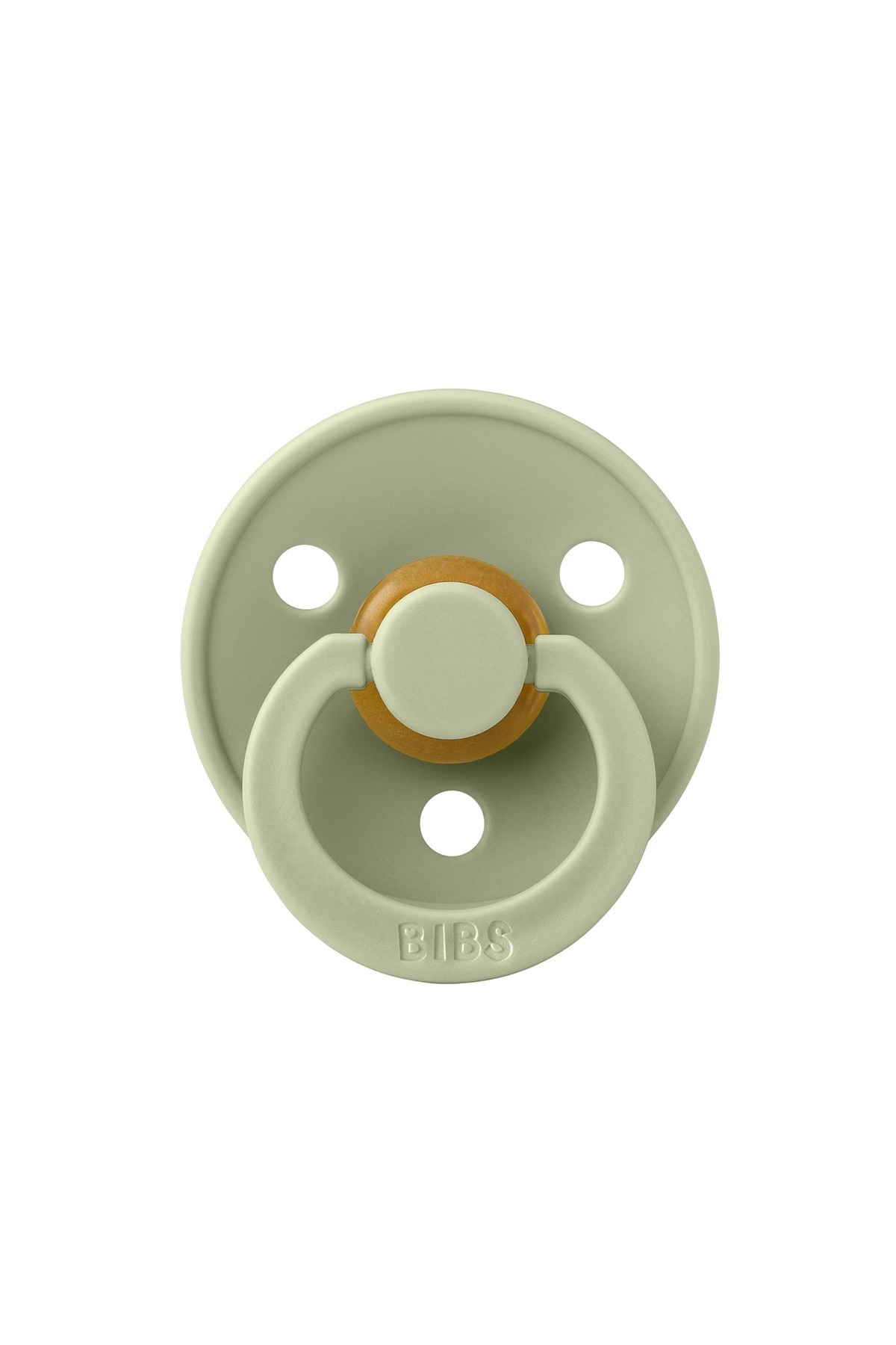 Bibs Colour Kauçuk Emzik - Sage 6 Ay+