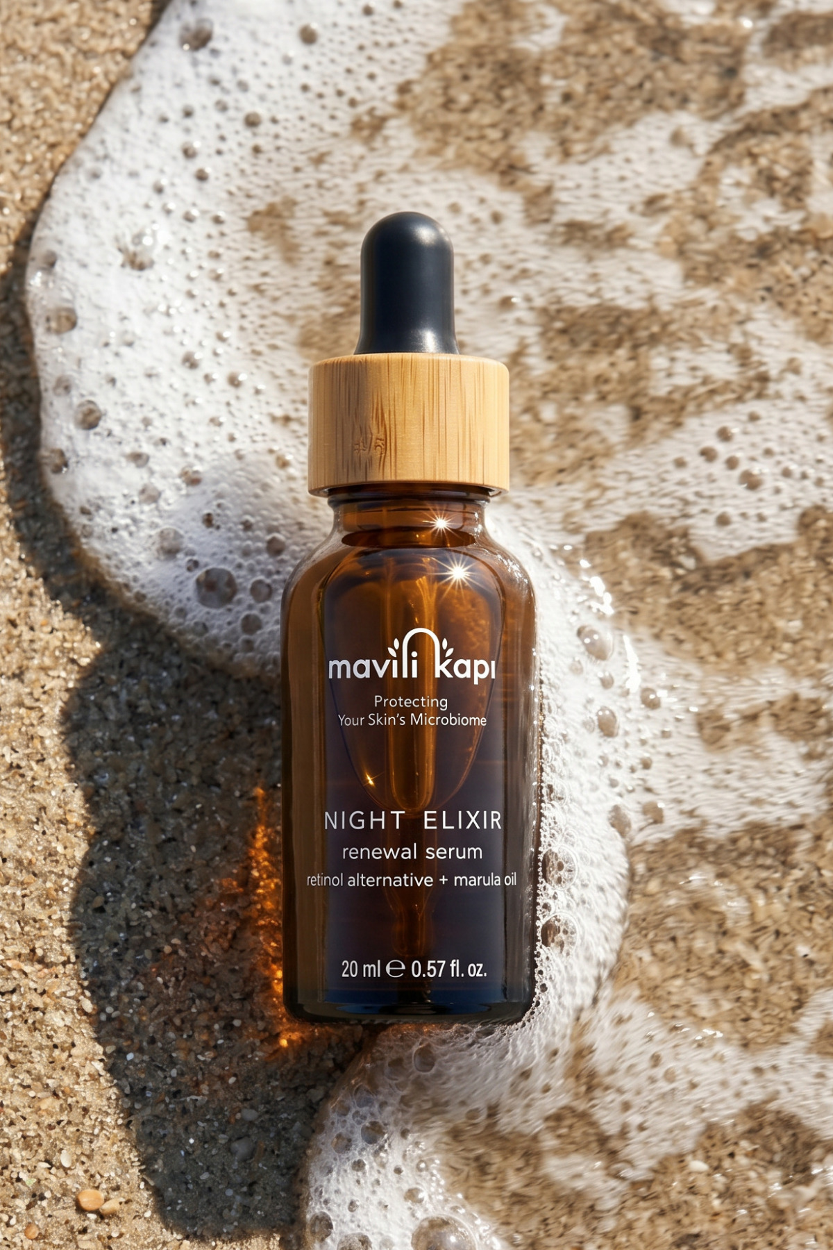 Night Elixir Yenileyici Gece Serumu | Doğal Retinol Alternatifi Bakuchiol 20 ml Tüm Ciltler için — 8682079417983 — تصویر 4 از 9